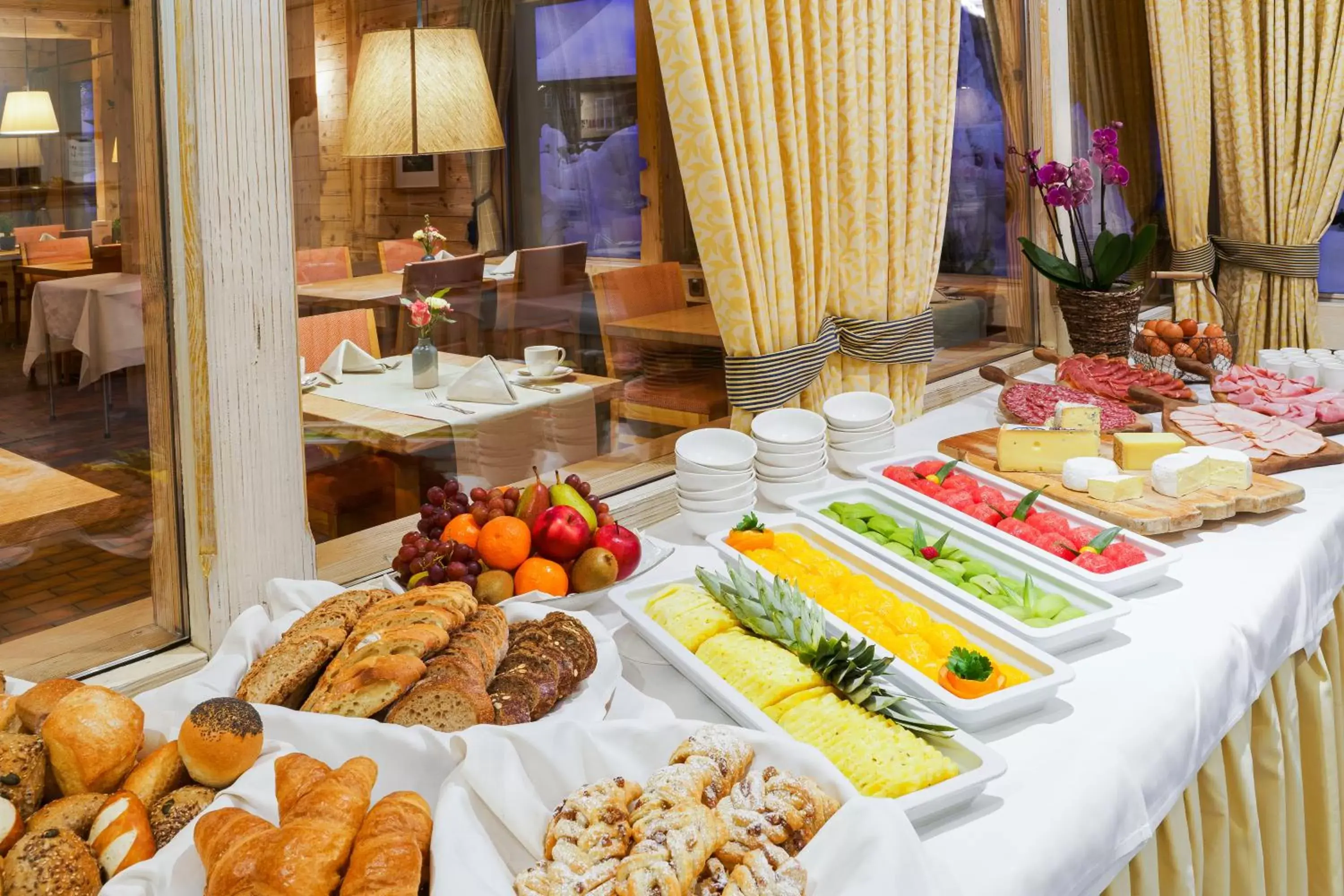 Buffet breakfast, Food in Gstaaderhof - Active & Relax Hotel