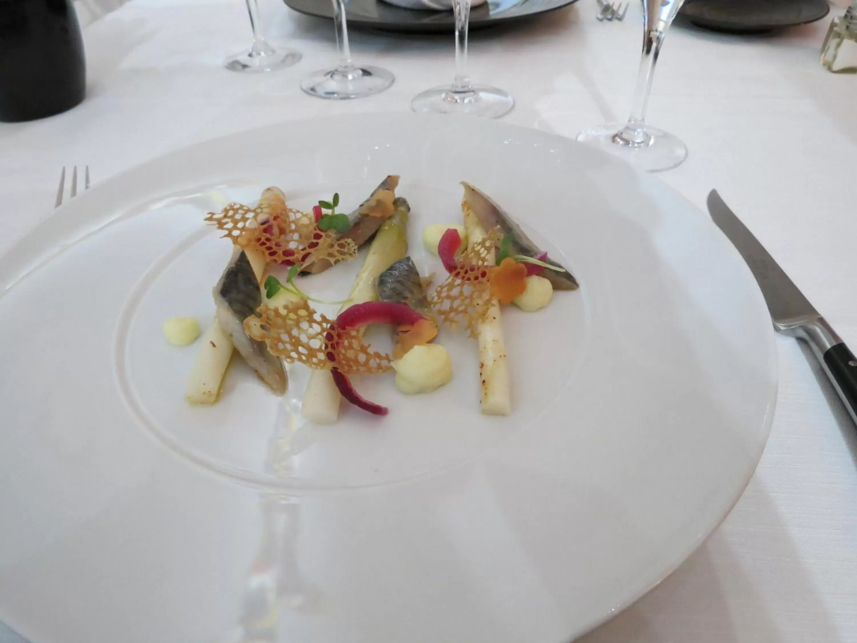 Food close-up in Clos St Eloi, The Originals Relais (Relais du Silence) Food close-up in Clos St Eloi, The Originals Relais (Relais du Silence)