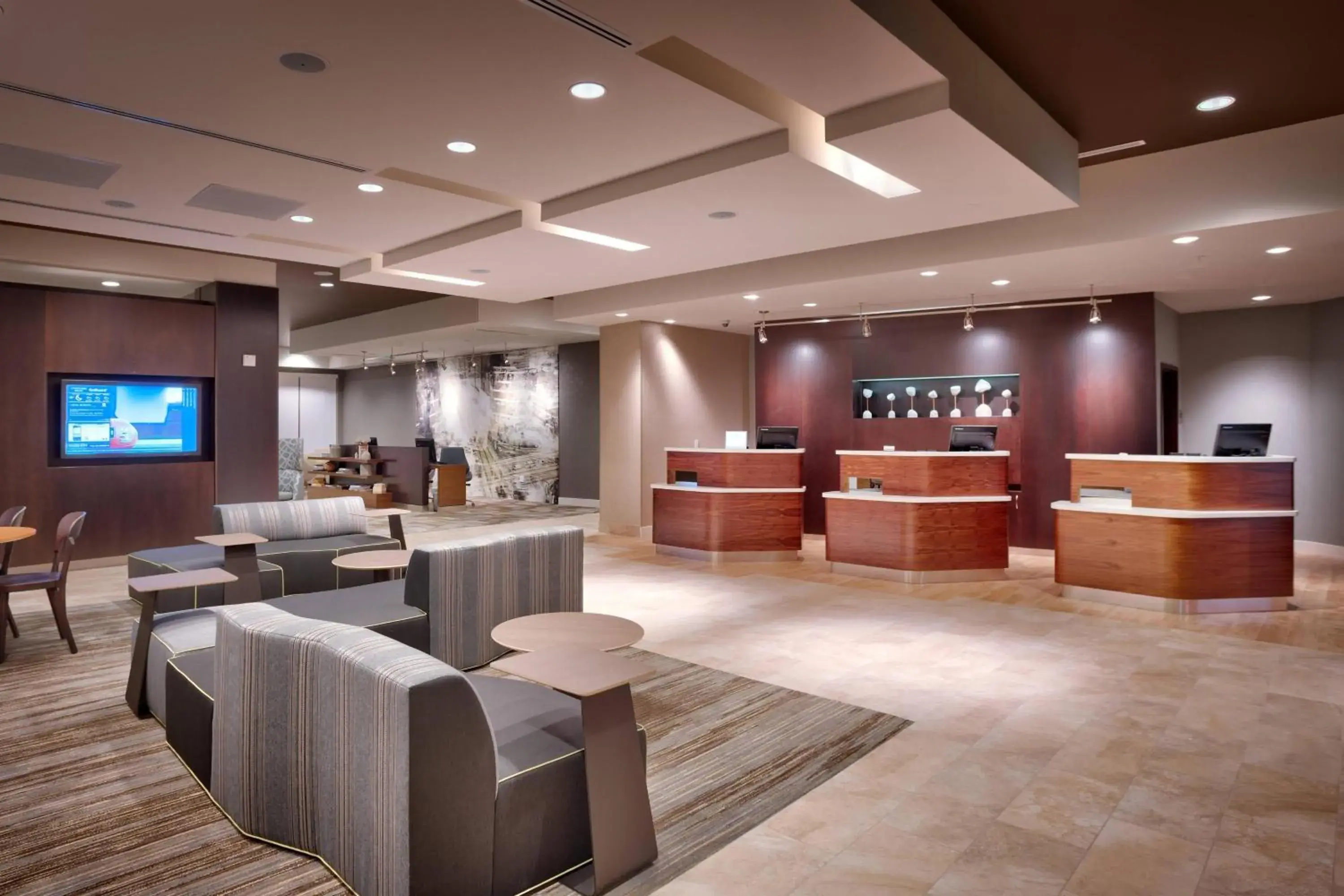 Lobby or reception in Courtyard by Marriott Salt Lake City Downtown