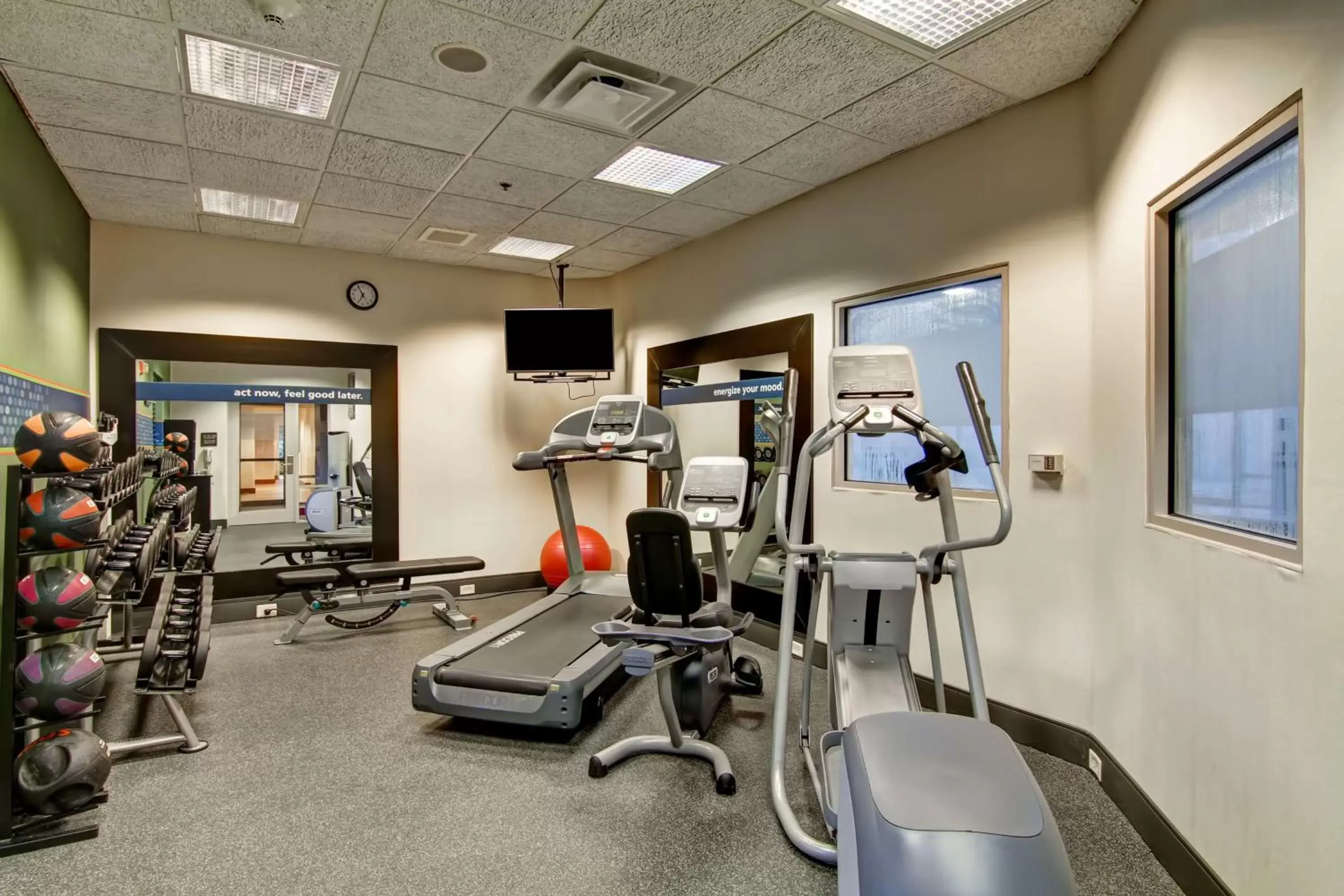Fitness centre/facilities, Fitness Center/Facilities in Hampton Inn & Suites Leesburg