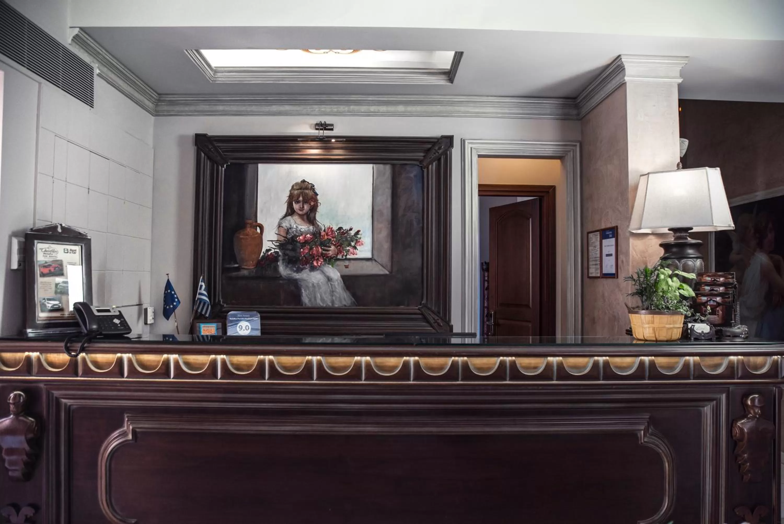 Lobby or reception in Theofilos Paradise Boutique Hotel