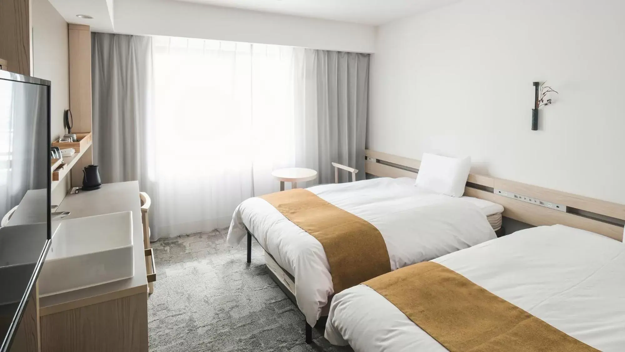 Bed in REF Kumamoto by VESSEL HOTELS Bed in REF Kumamoto by VESSEL HOTELS