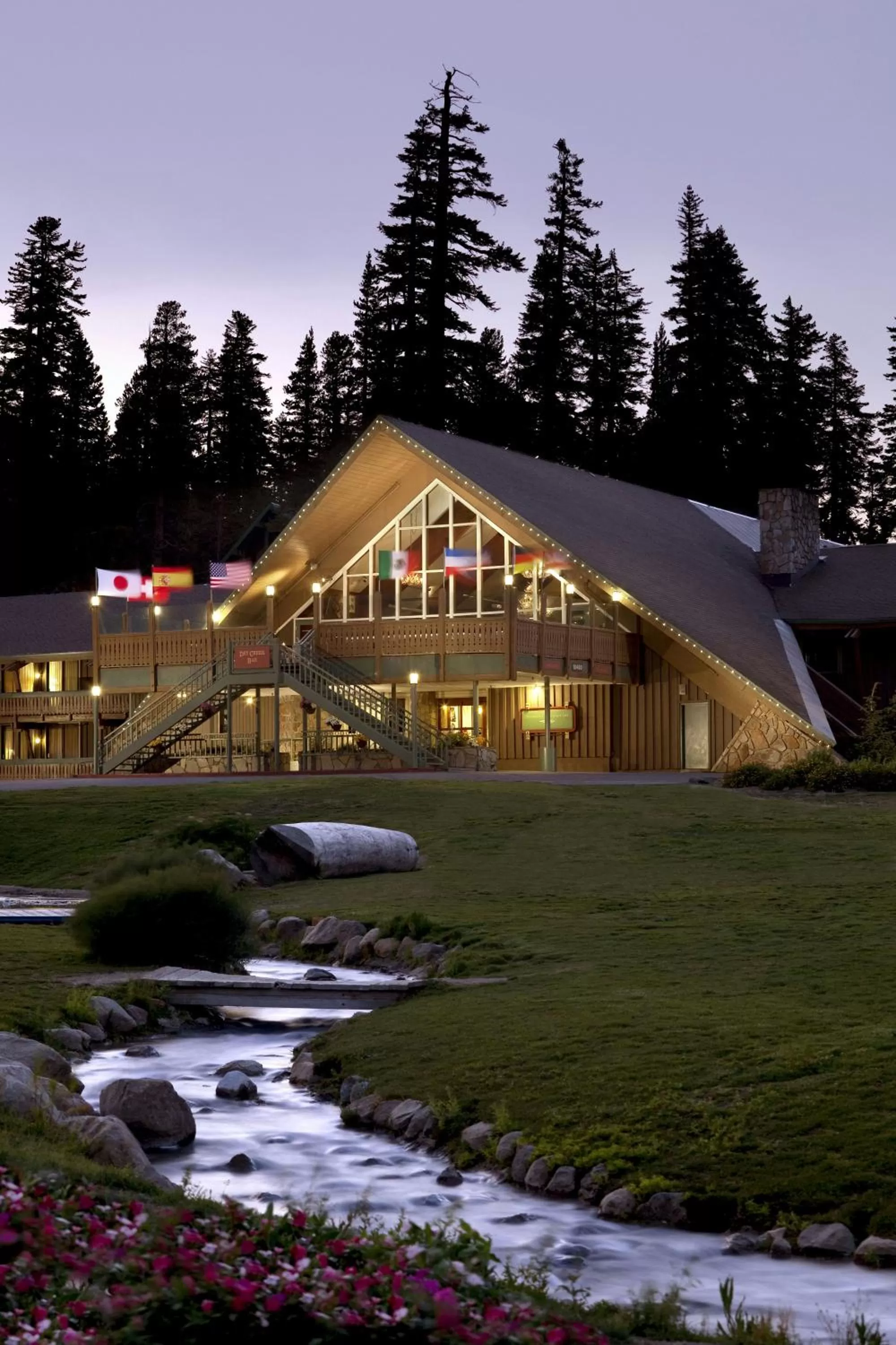 Property building in Mammoth Mountain Inn