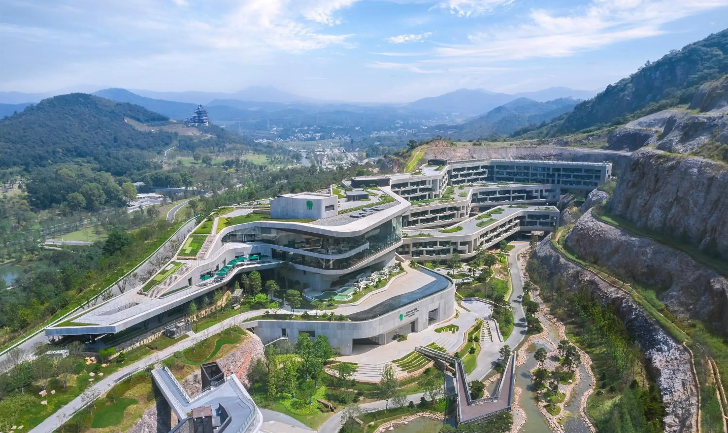 Property building, Bird's-eye View in Banyan Tree Nanjing Garden Expo