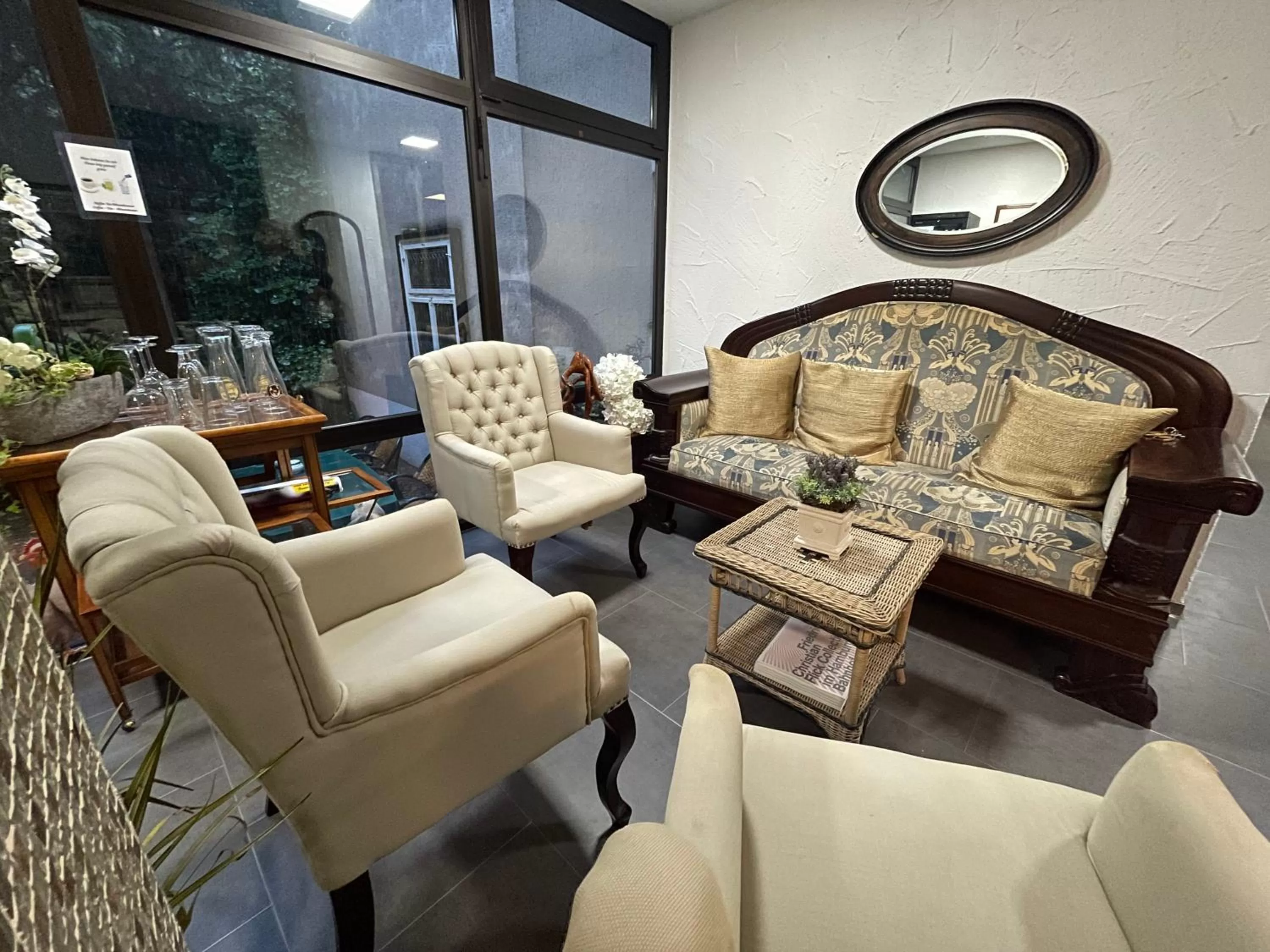 Lobby or reception in Hotel Brunnenhof