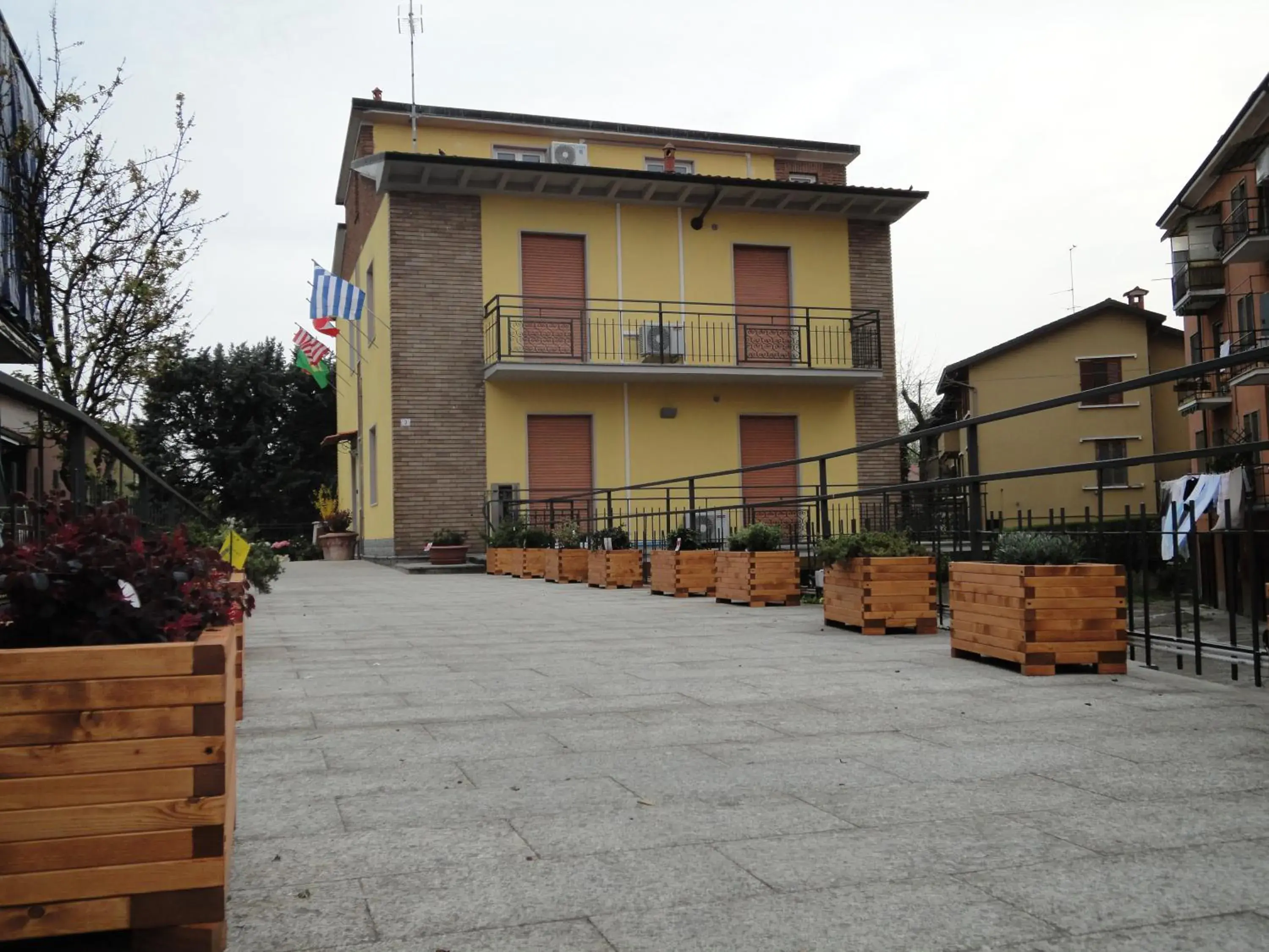 Facade/entrance, Property Building in Pavia Ostello