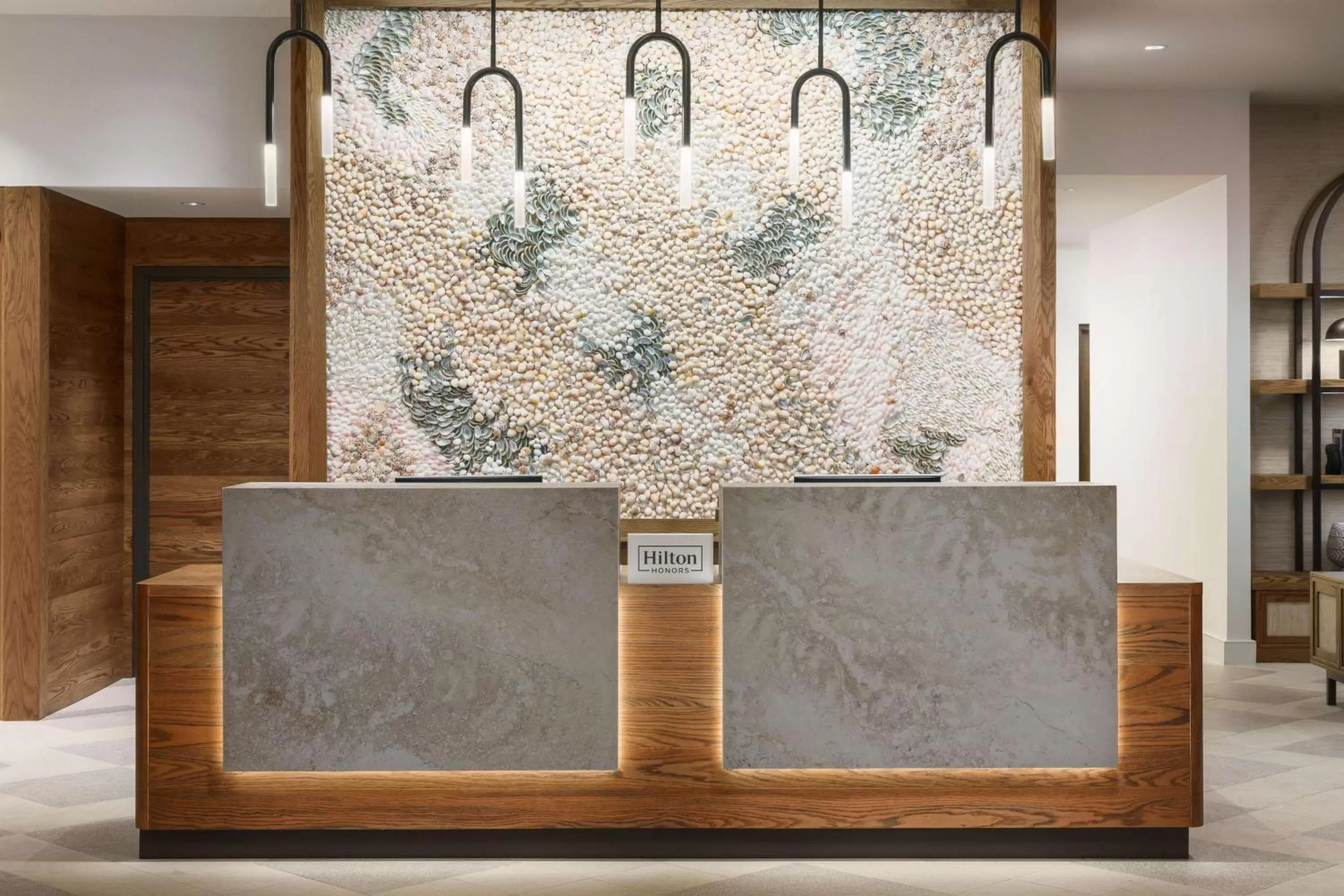 Lobby or reception in Hilton Garden Inn St. Pete Beach, FL