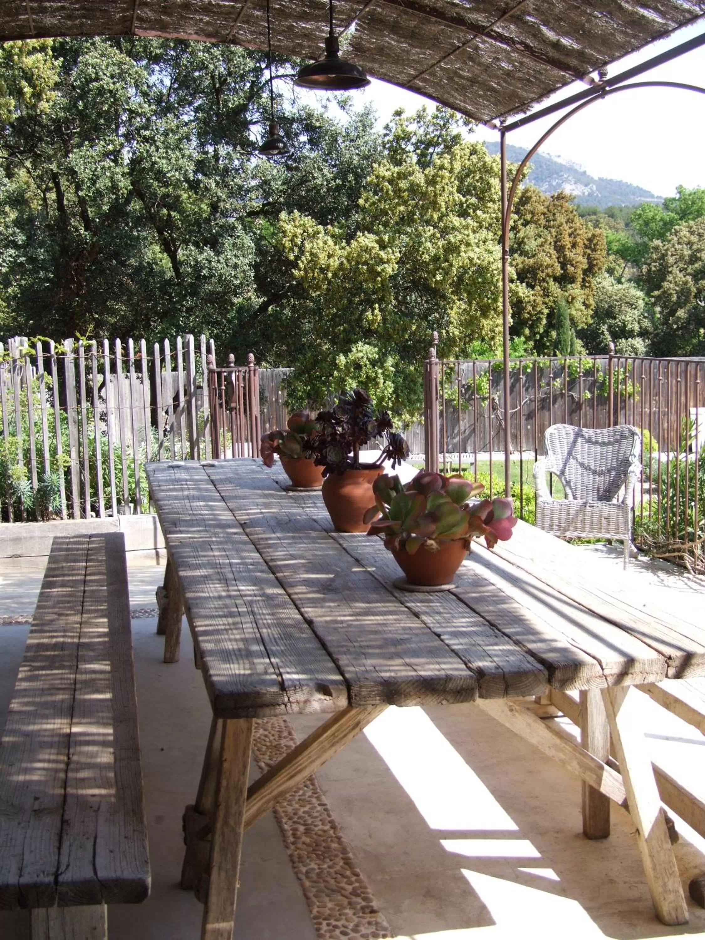 Balcony/Terrace in La bergerie de Nano