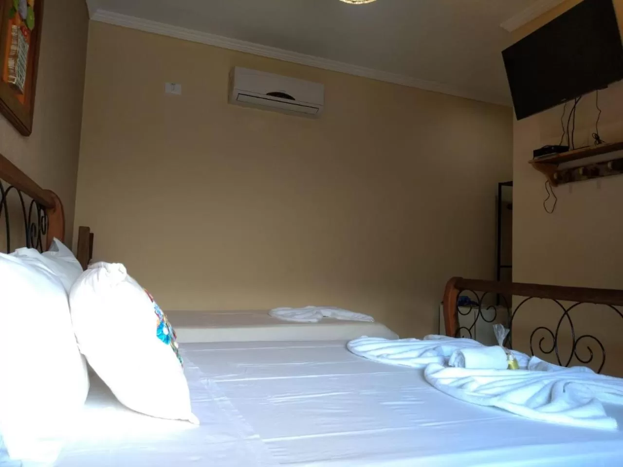 Bed in Pousada Solar da Serra