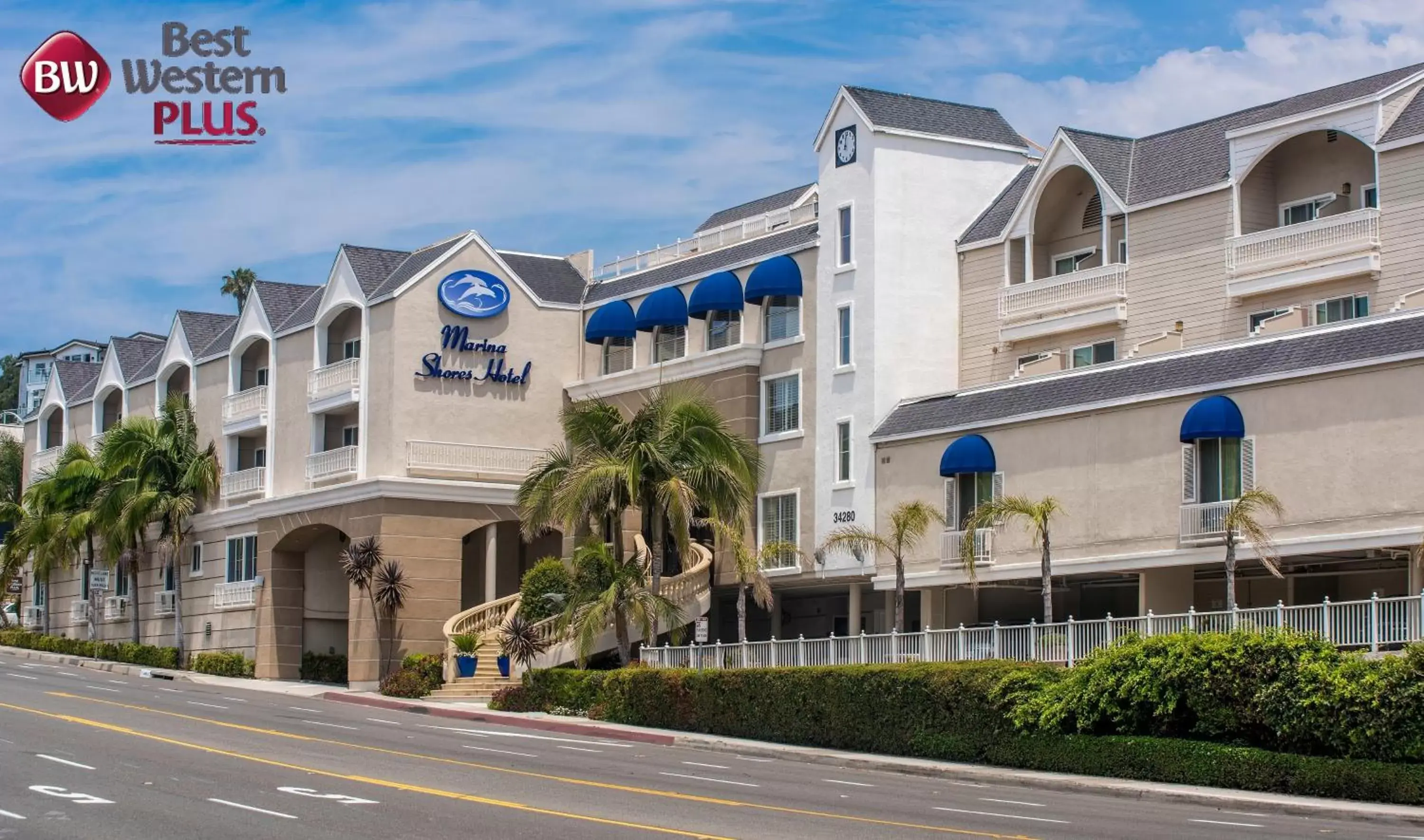 Facade/entrance, Property Building in Best Western Plus Marina Shores Hotel