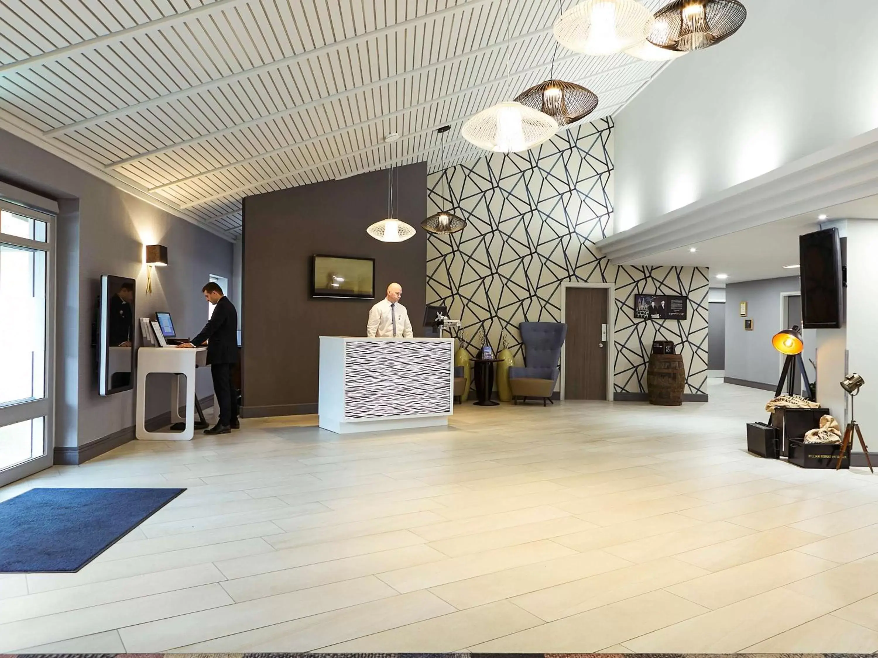 Property building, Lobby/Reception in Novotel Manchester West
