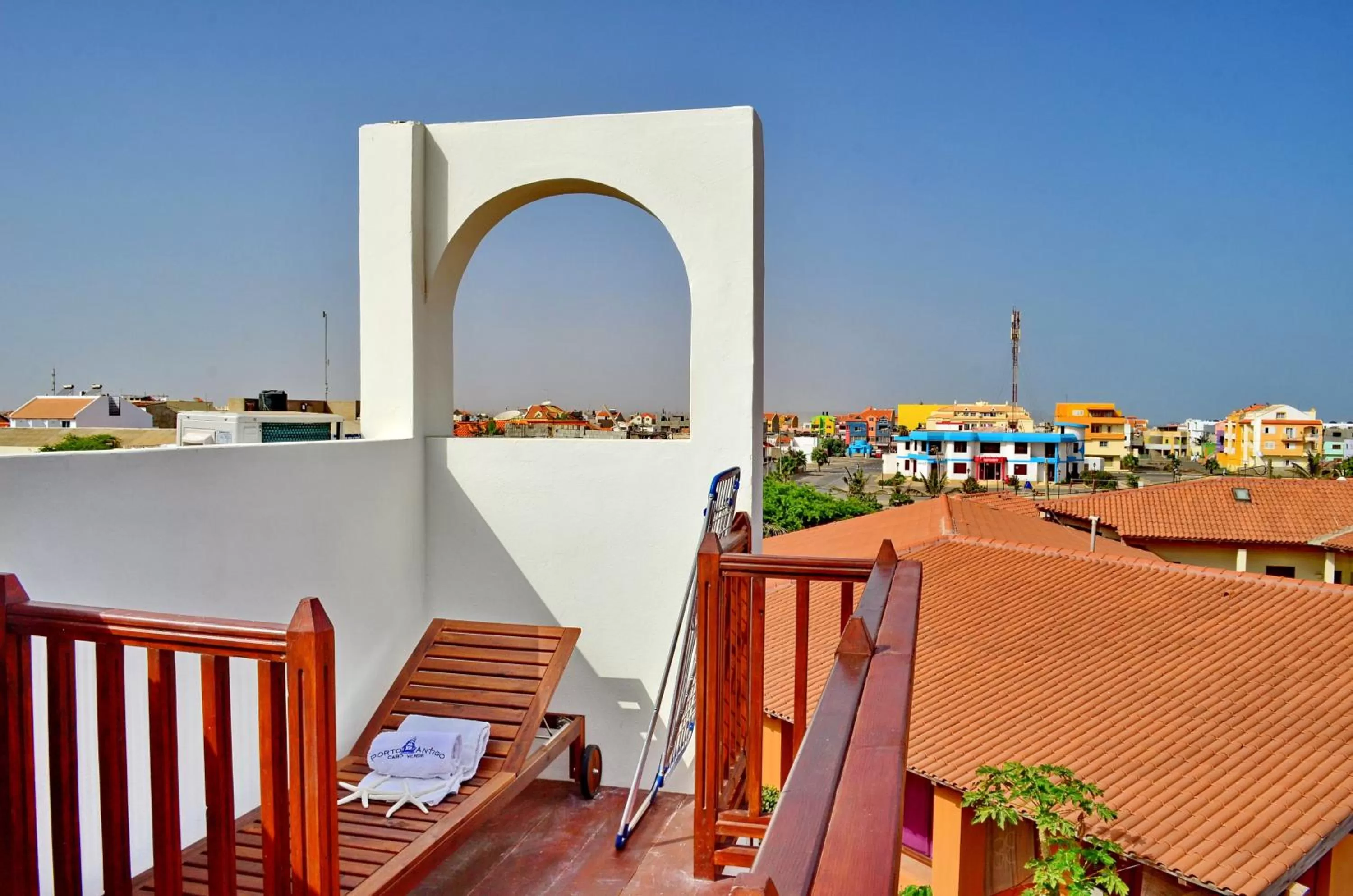 Balcony/Terrace in Porto Antigo Hotel BB