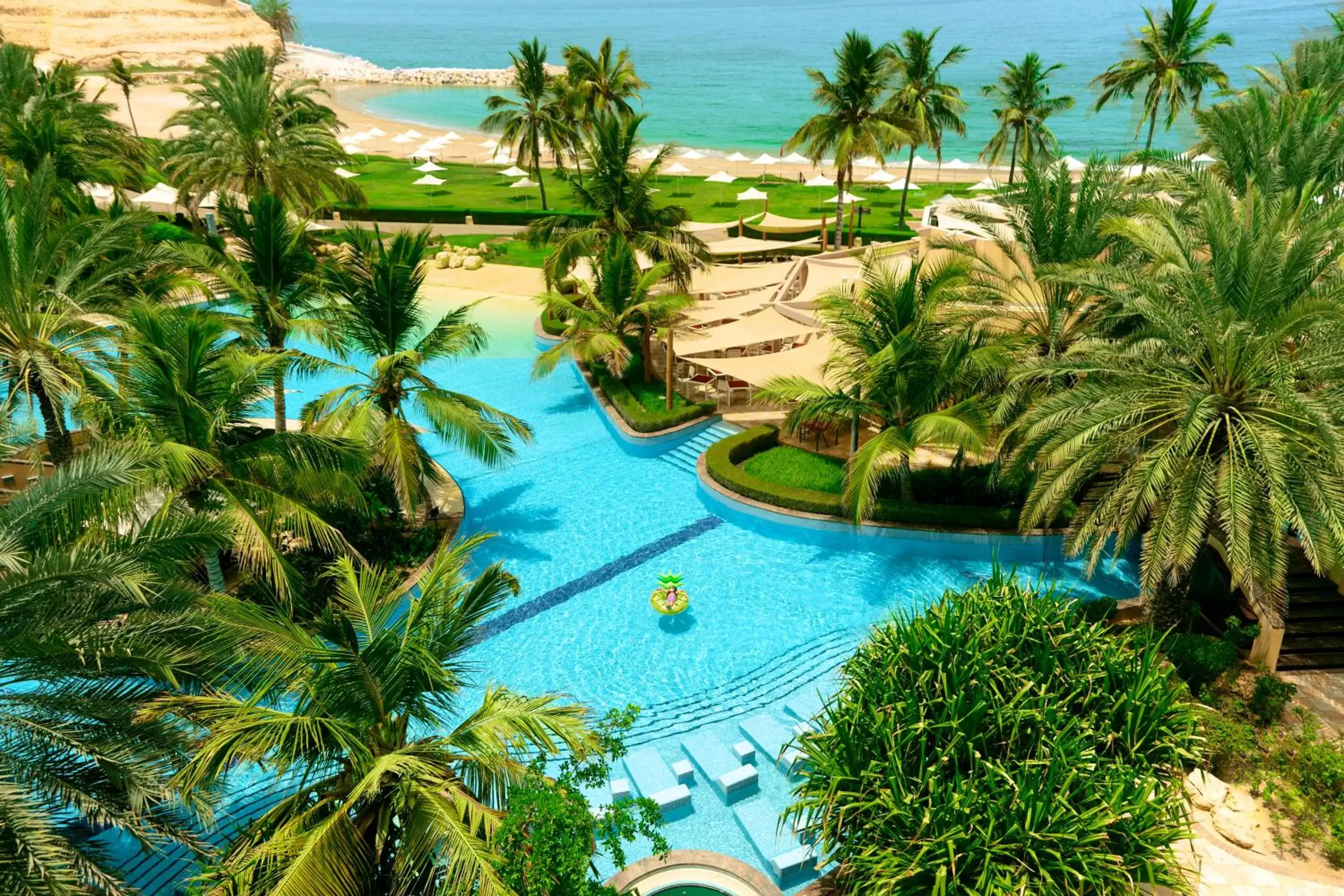 Pool View in Shangri-La Barr Al Jissah, Muscat