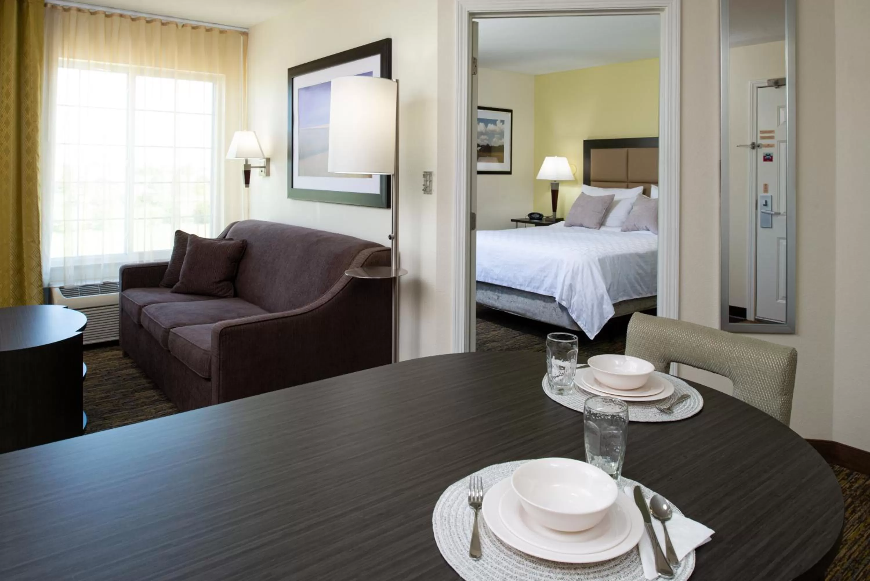 Bedroom, Bed in Candlewood Suites Olathe by IHG