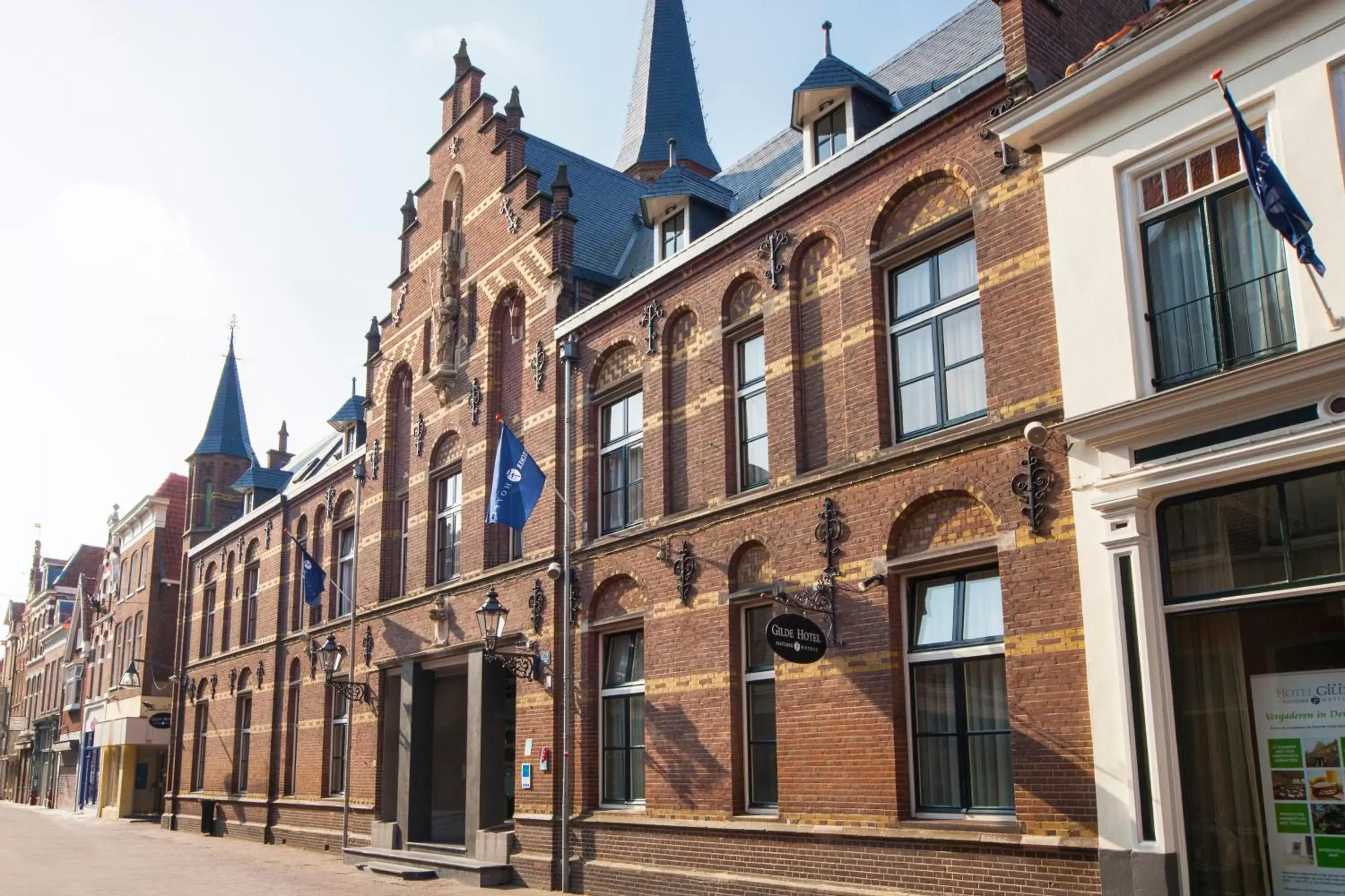 Facade/entrance in Fletcher Hotel Gilde Facade/entrance in Fletcher Hotel Gilde