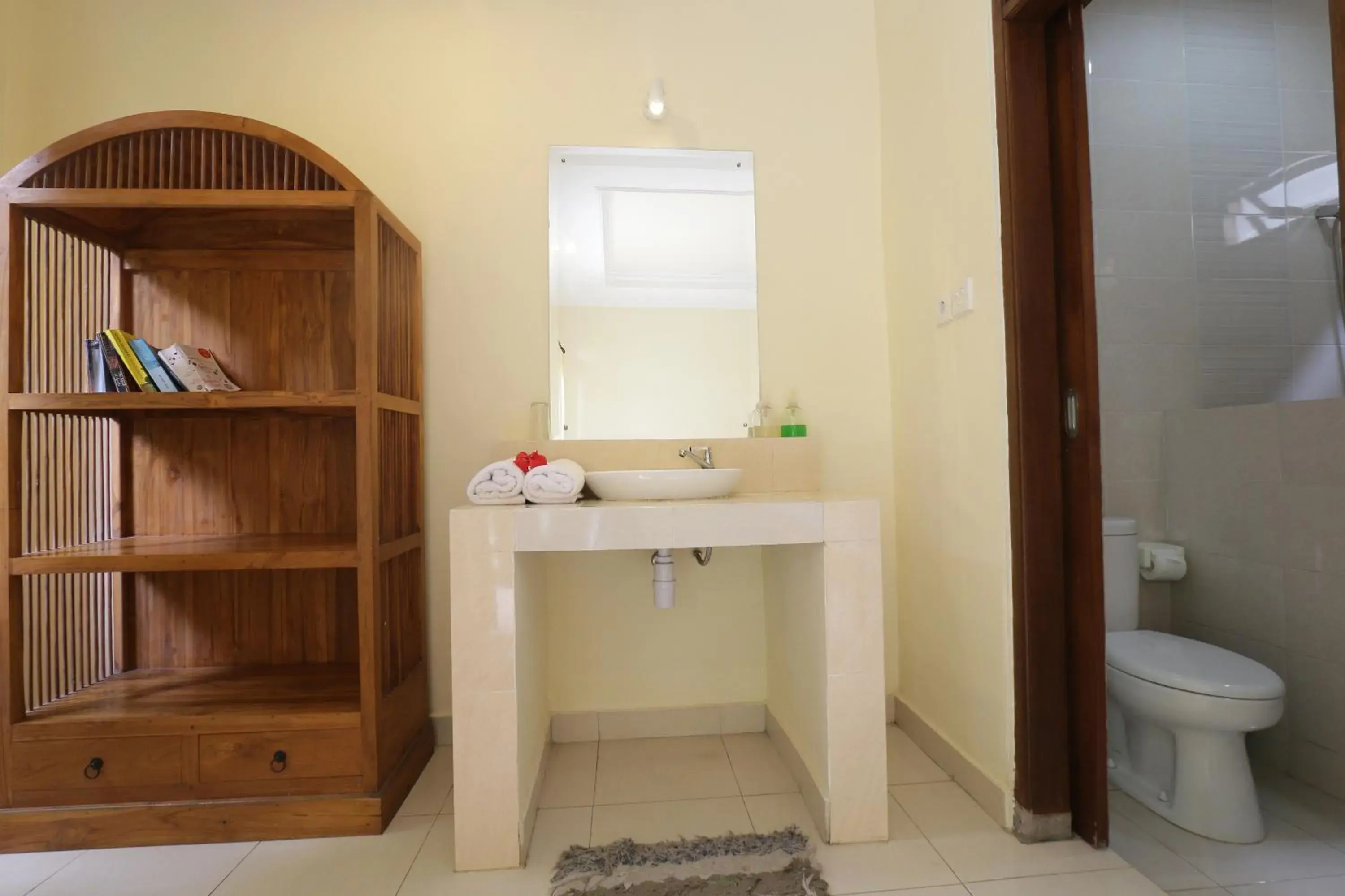 Photo of the whole room, Bathroom in Frangipani Bungalow