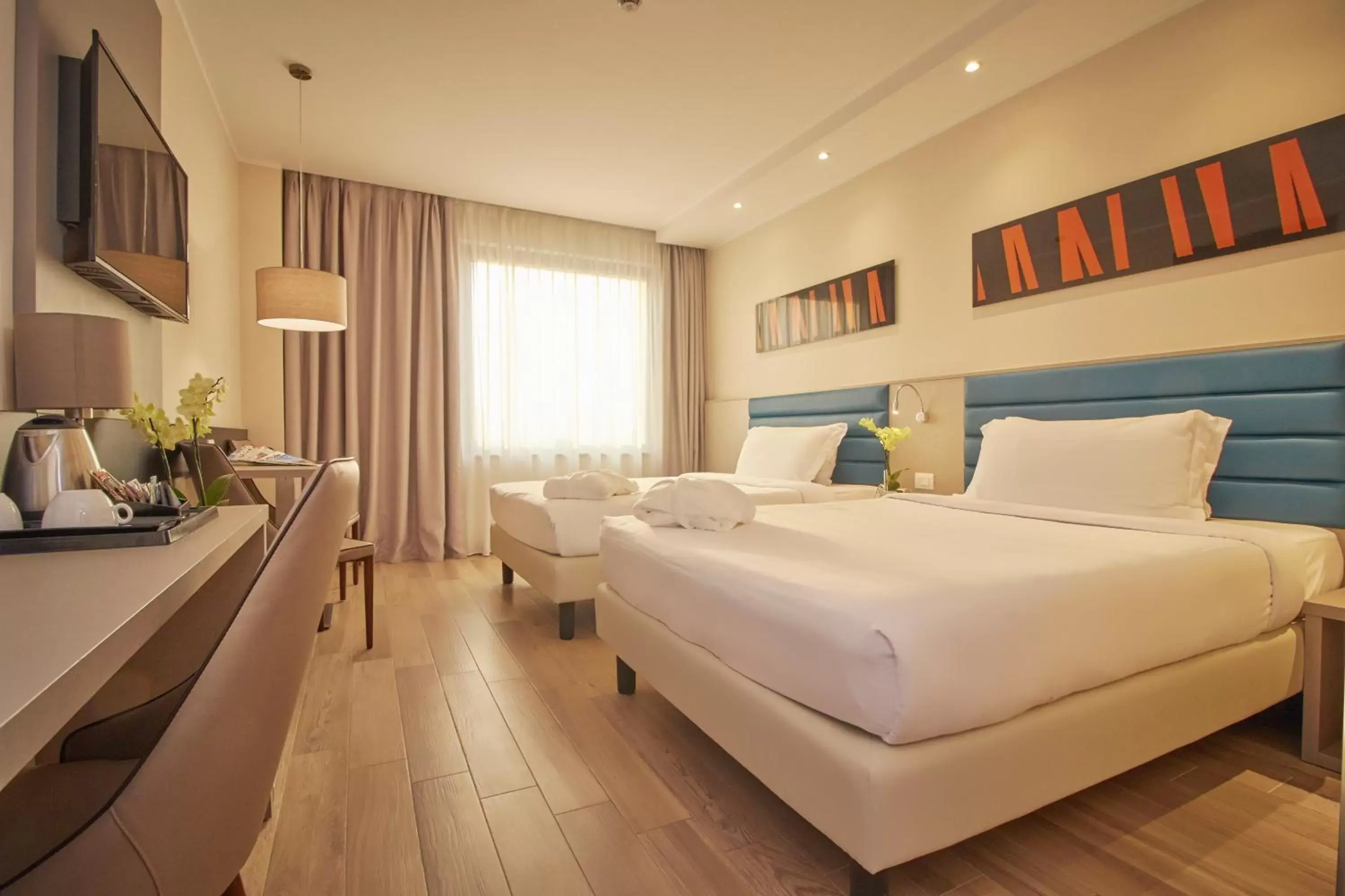 Bedroom in iH Hotels Milano Lorenteggio