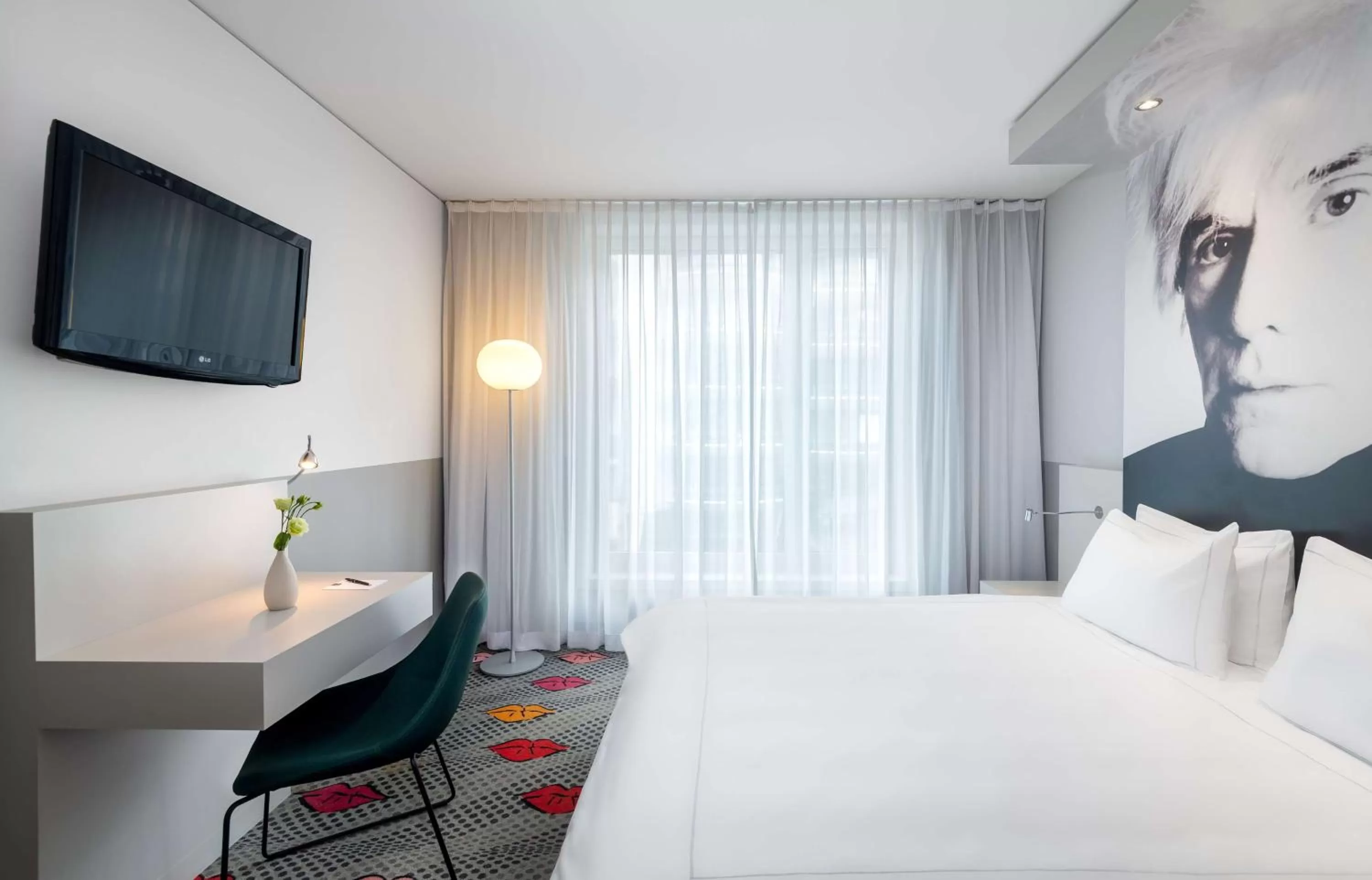 Bedroom, Bed in Park Plaza Berlin