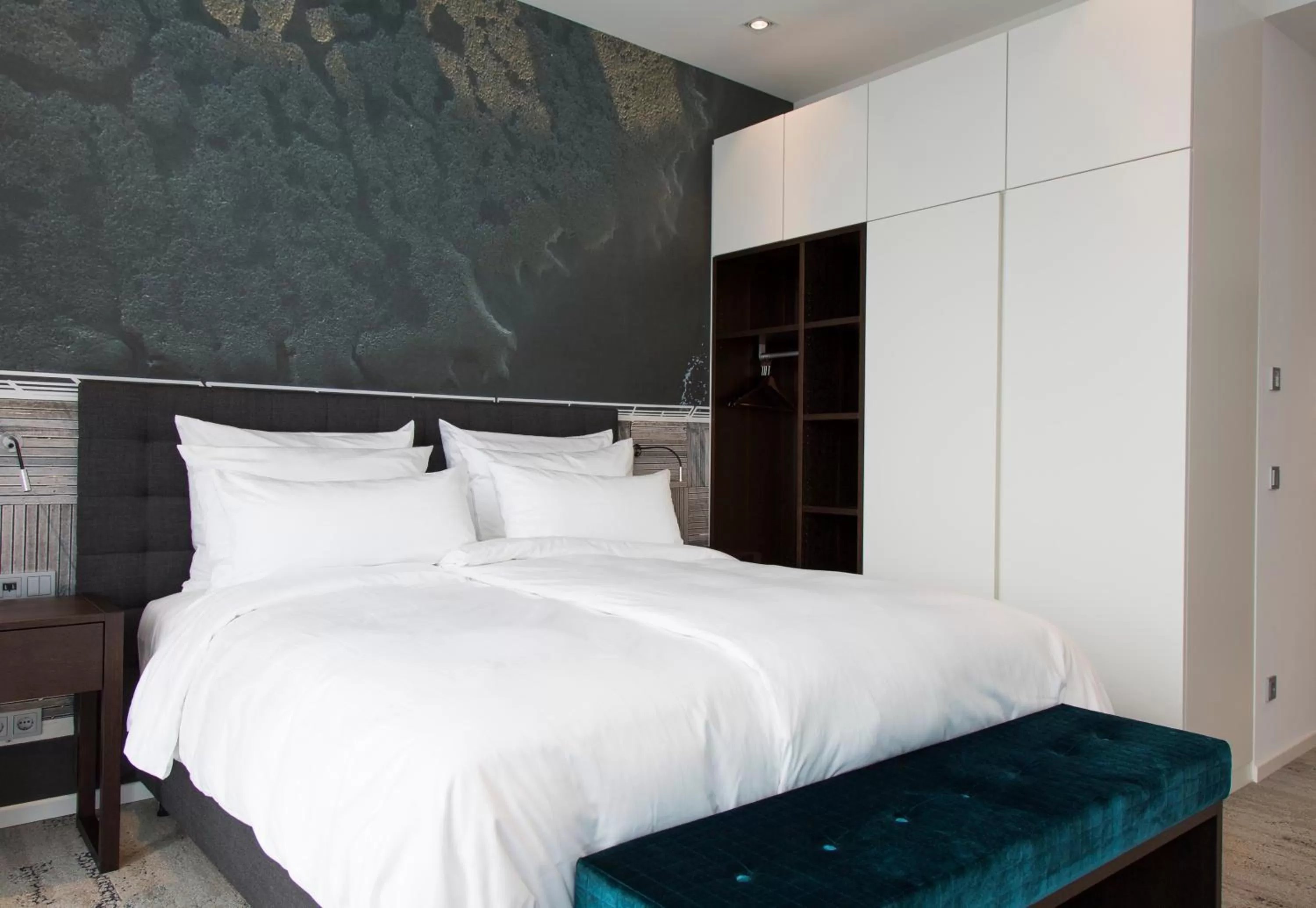 Bed in Toploft The Aparthotel