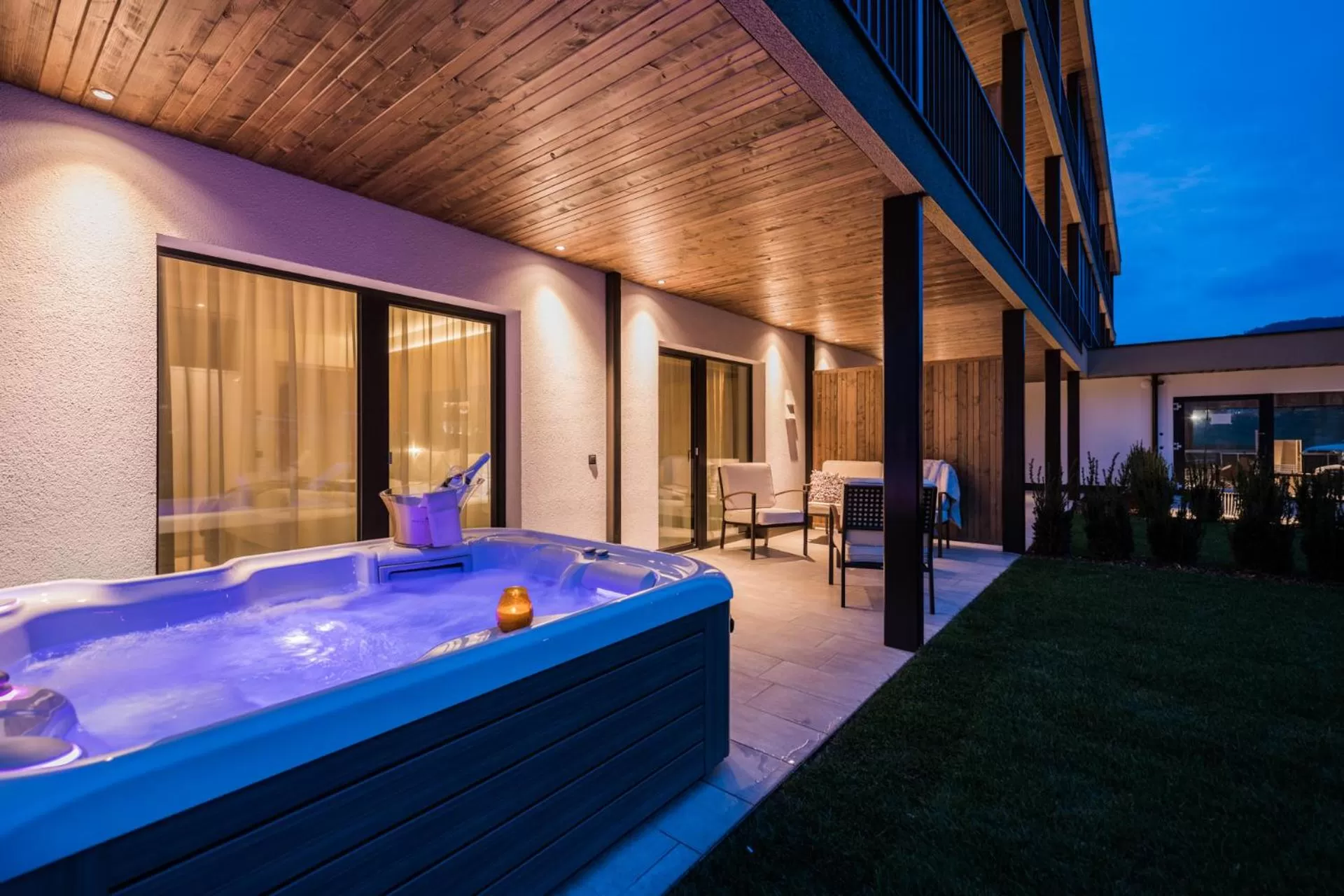 Garden in K1 Mountain Chalet - Luxury Apartements