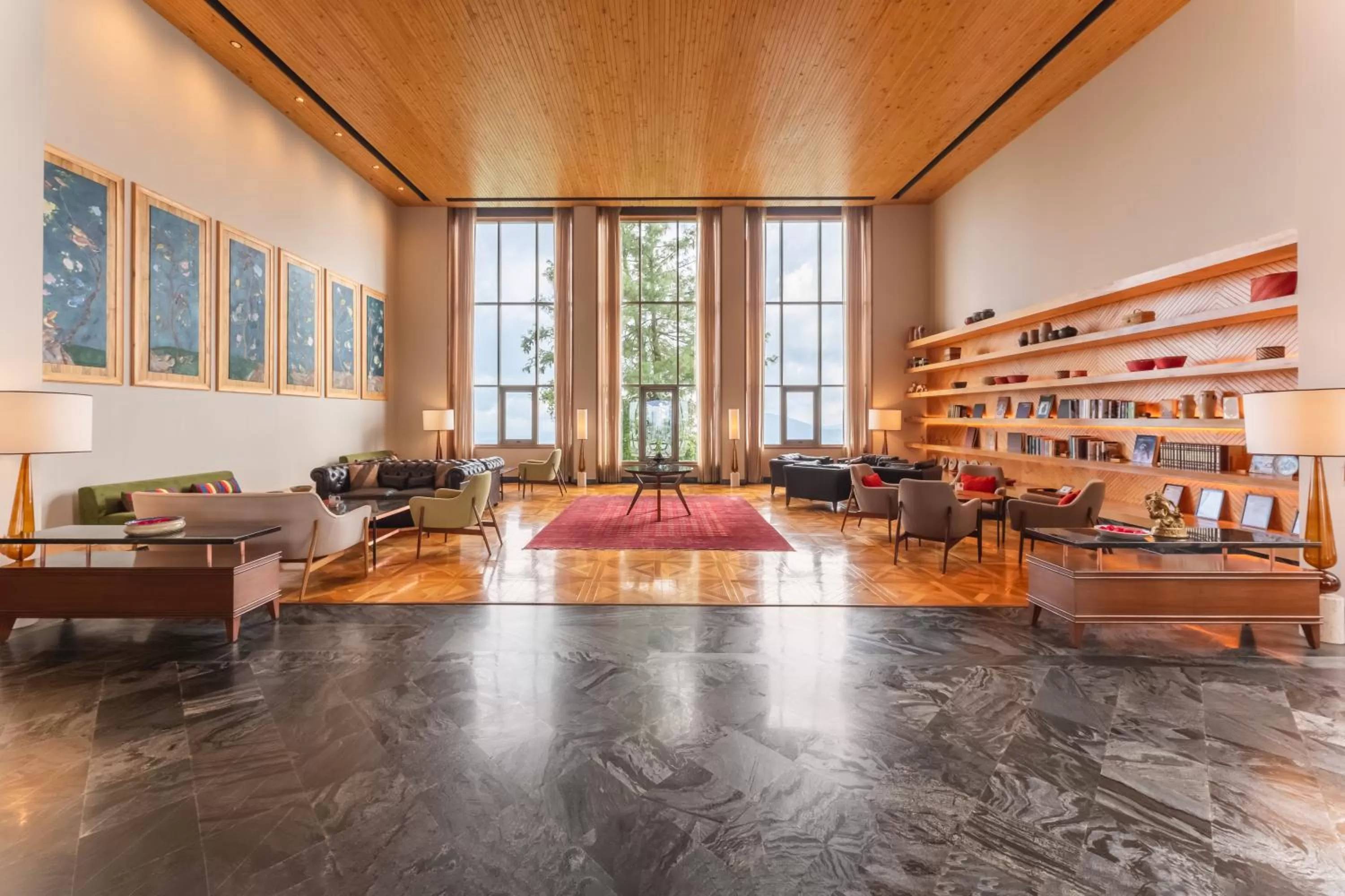 Lobby or reception in Taj Theog Resort & Spa Shimla