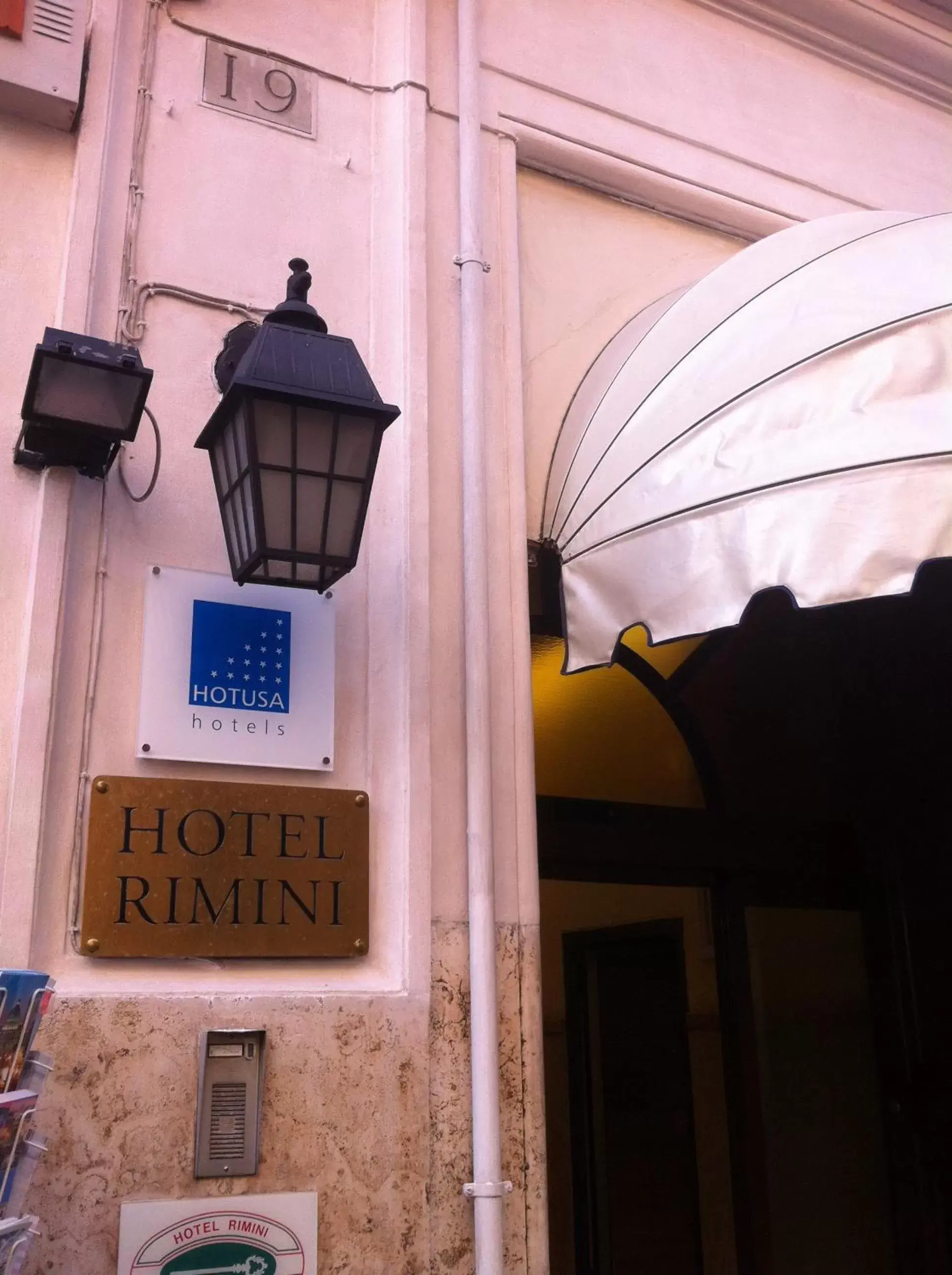 Facade/entrance in Hotel Rimini