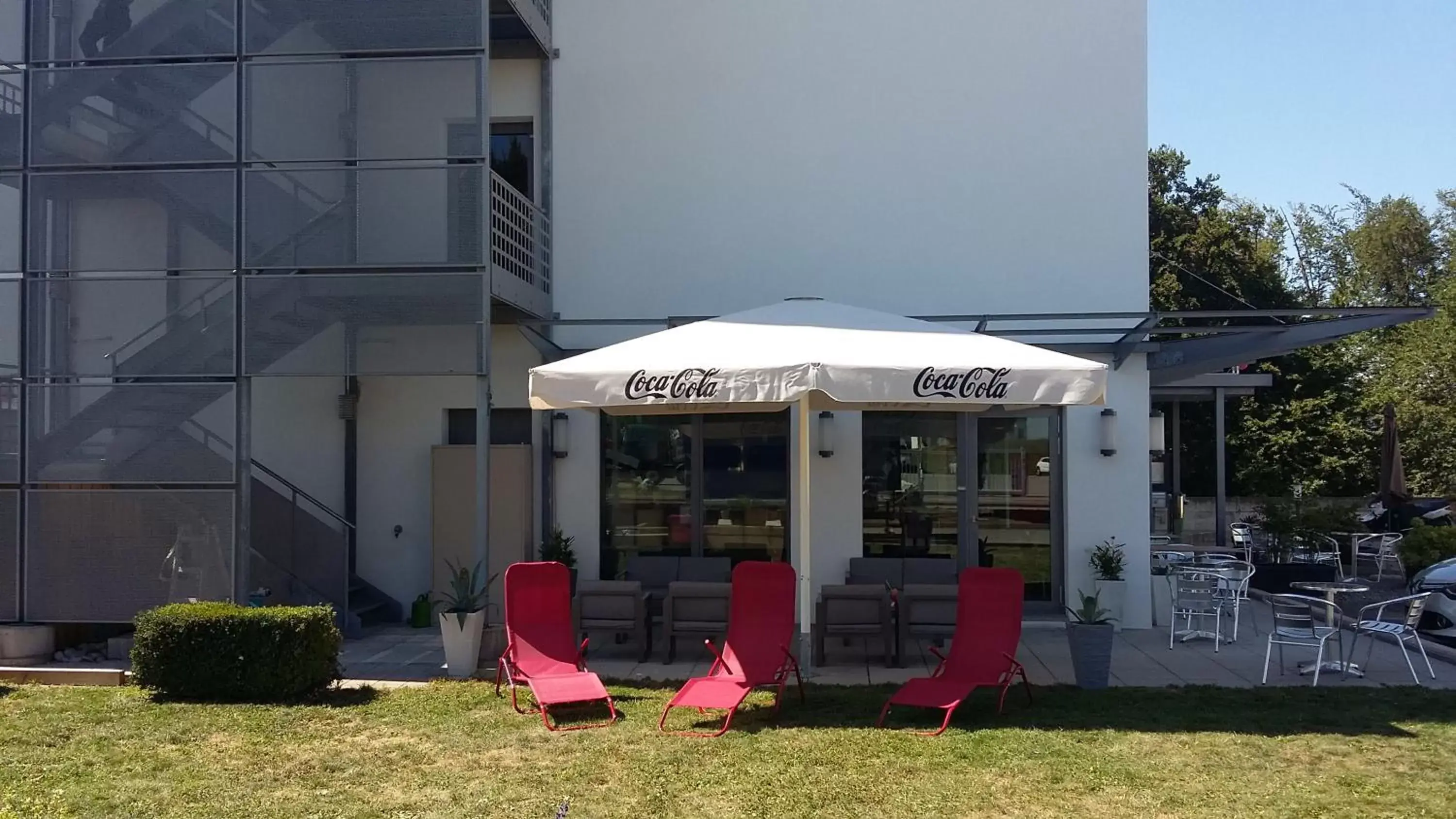 Balcony/Terrace in ibis Fribourg