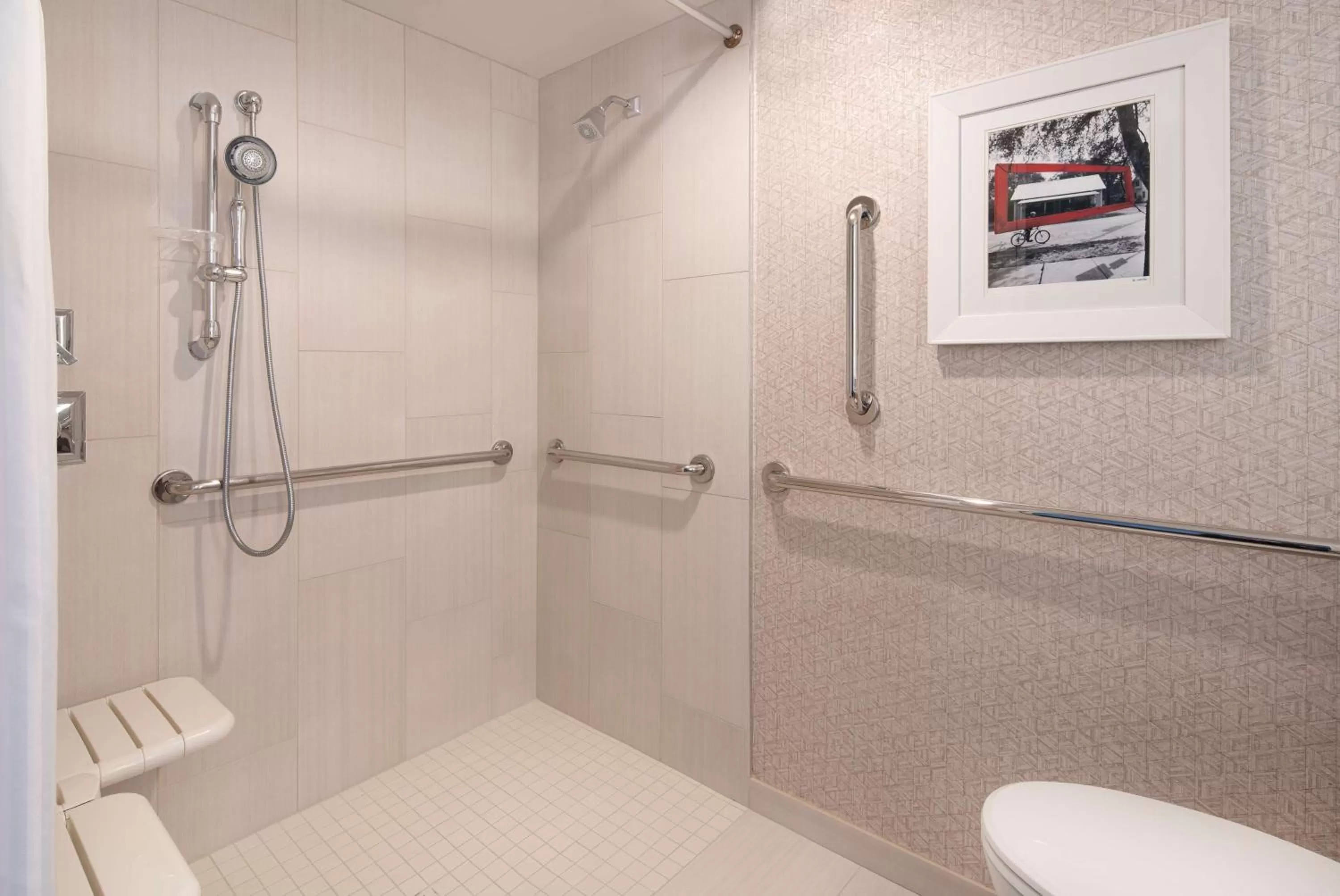 Bathroom in Hilton Seattle