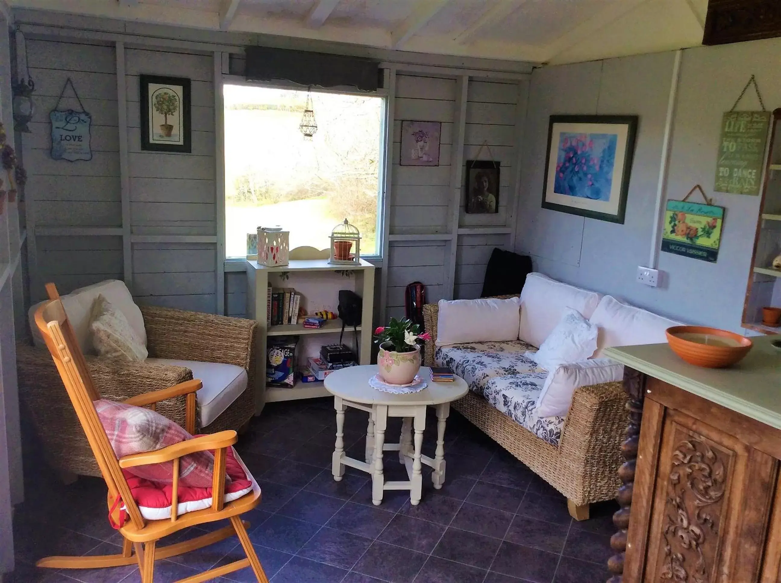 Seating Area in Bosvean House Bed & Breakfast