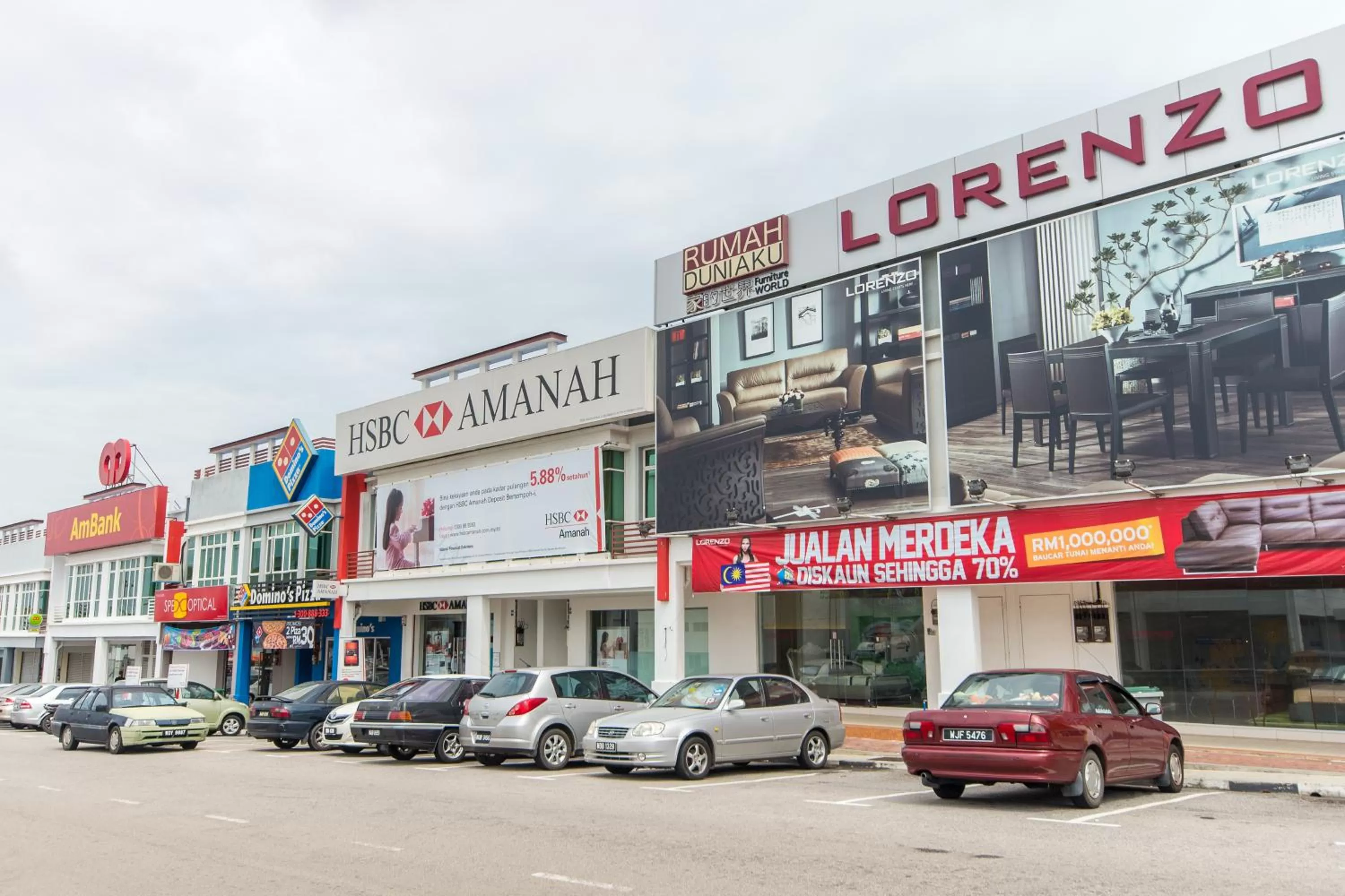 Nearby landmark in Sandy Hotel Malacca