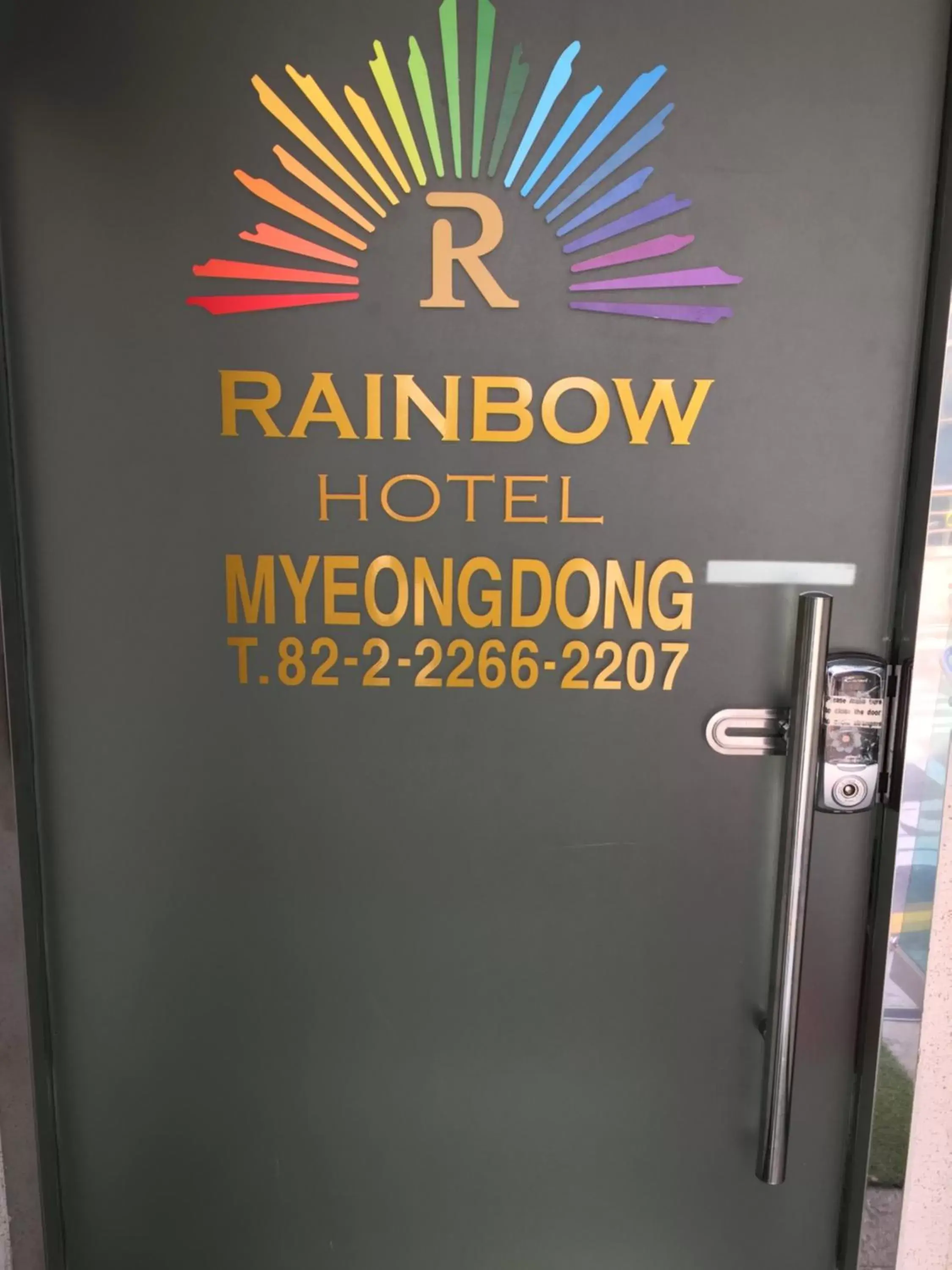 Logo/Certificate/Sign, Property Logo/Sign in Rainbow Hotel Myeongdong