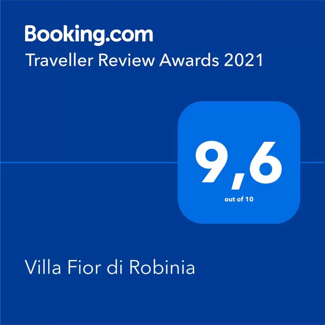 Logo/Certificate/Sign/Award in Villa Fior di Robinia