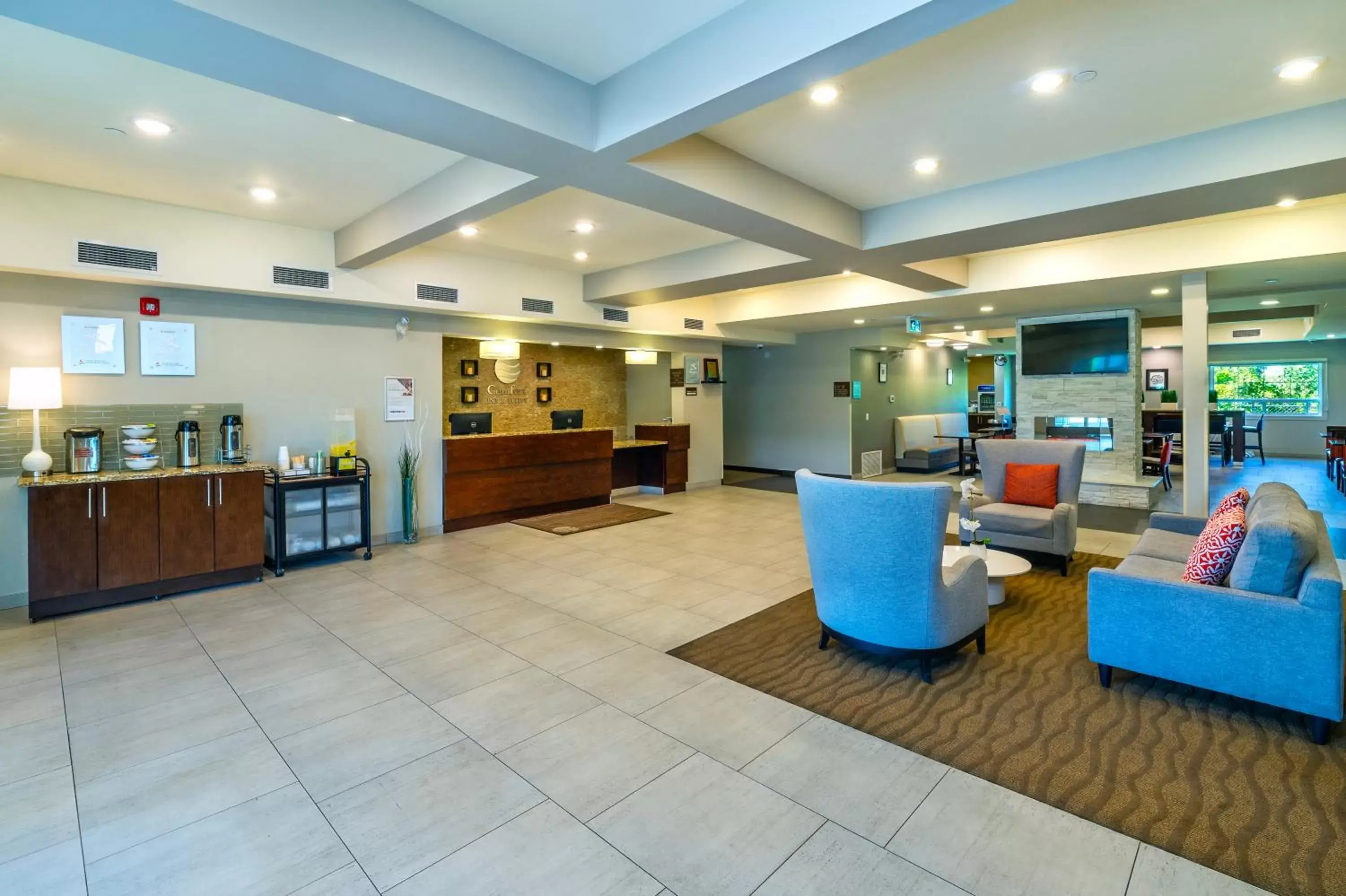 Lobby/Reception in Comfort Inn & Suites Terrace