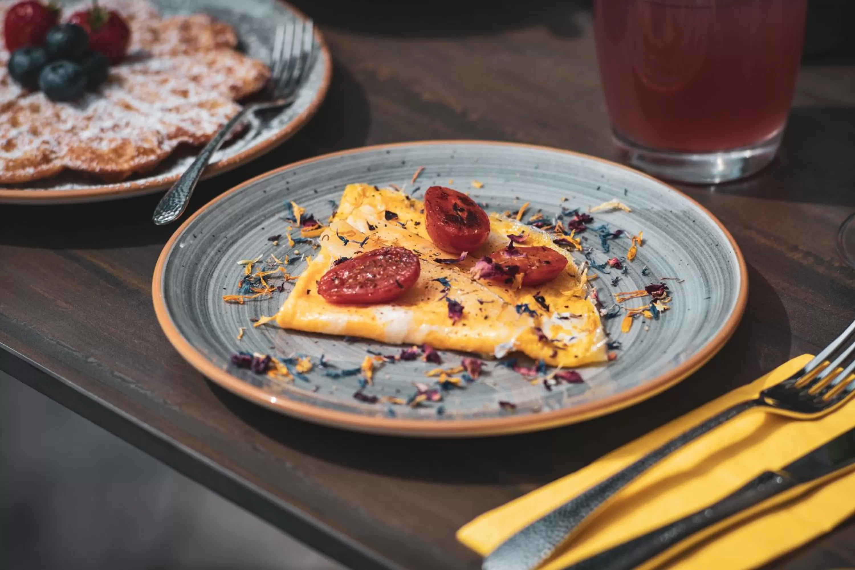 Food close-up in Villa Sonnenhof Boutique-Hotel