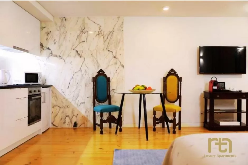 TV/Entertainment Center in TM Luxury Apartments Lisbon