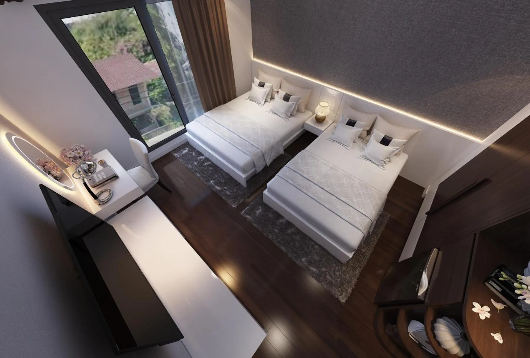 Photo of the whole room, Bed in Ha Noi Hotel near Tan Son Nhat International Airport