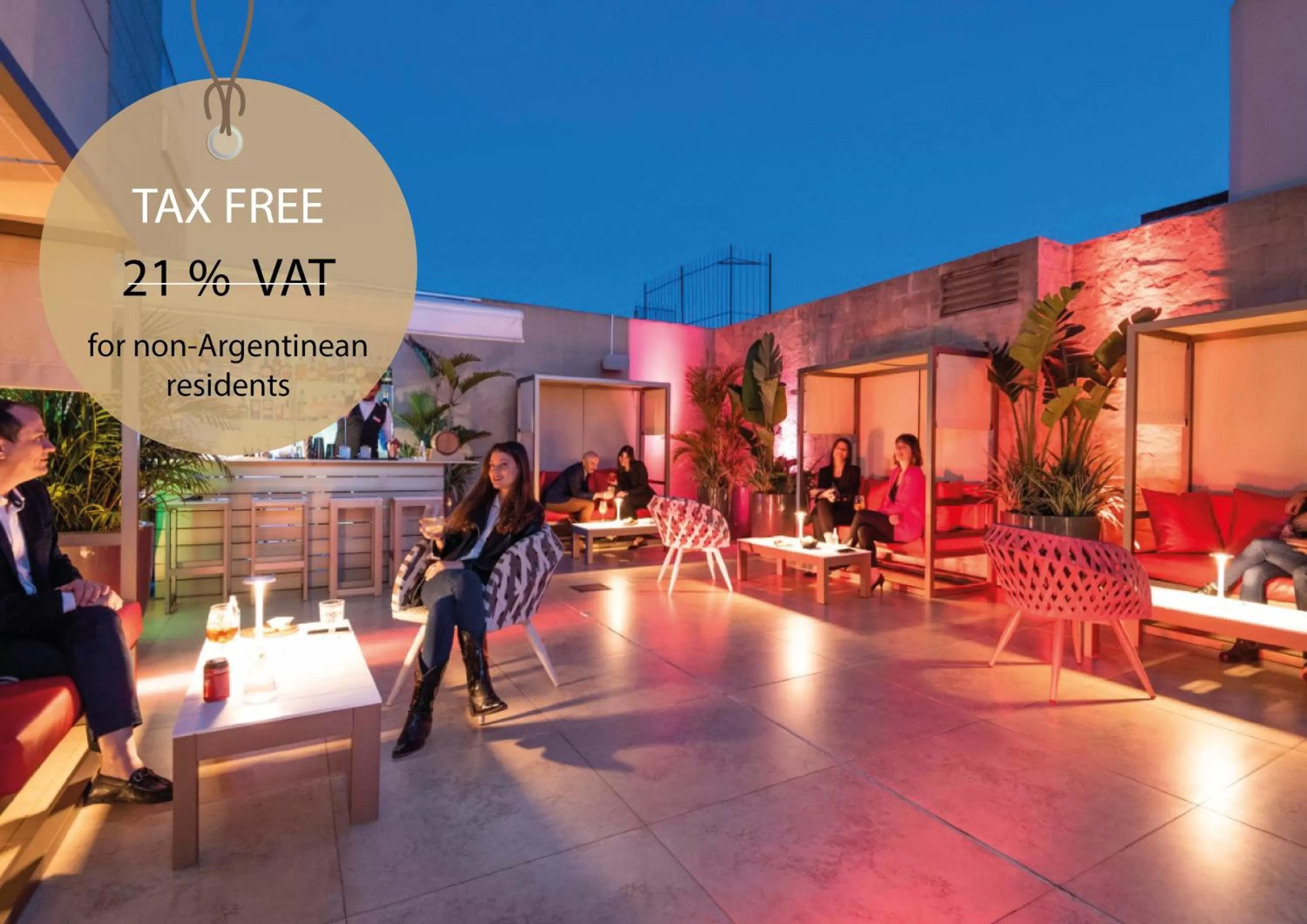 Balcony/Terrace in Palladio Hotel Buenos Aires - MGallery Collection