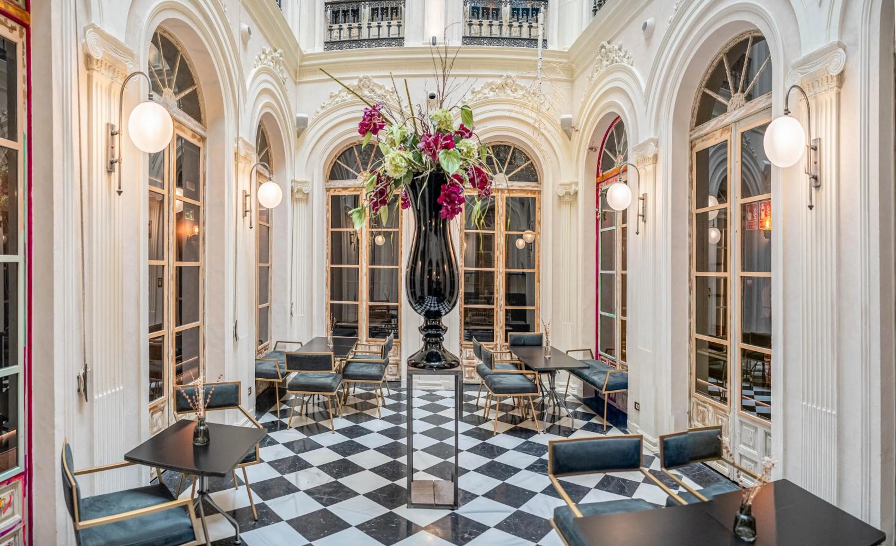 Property building in Hotel Lobby