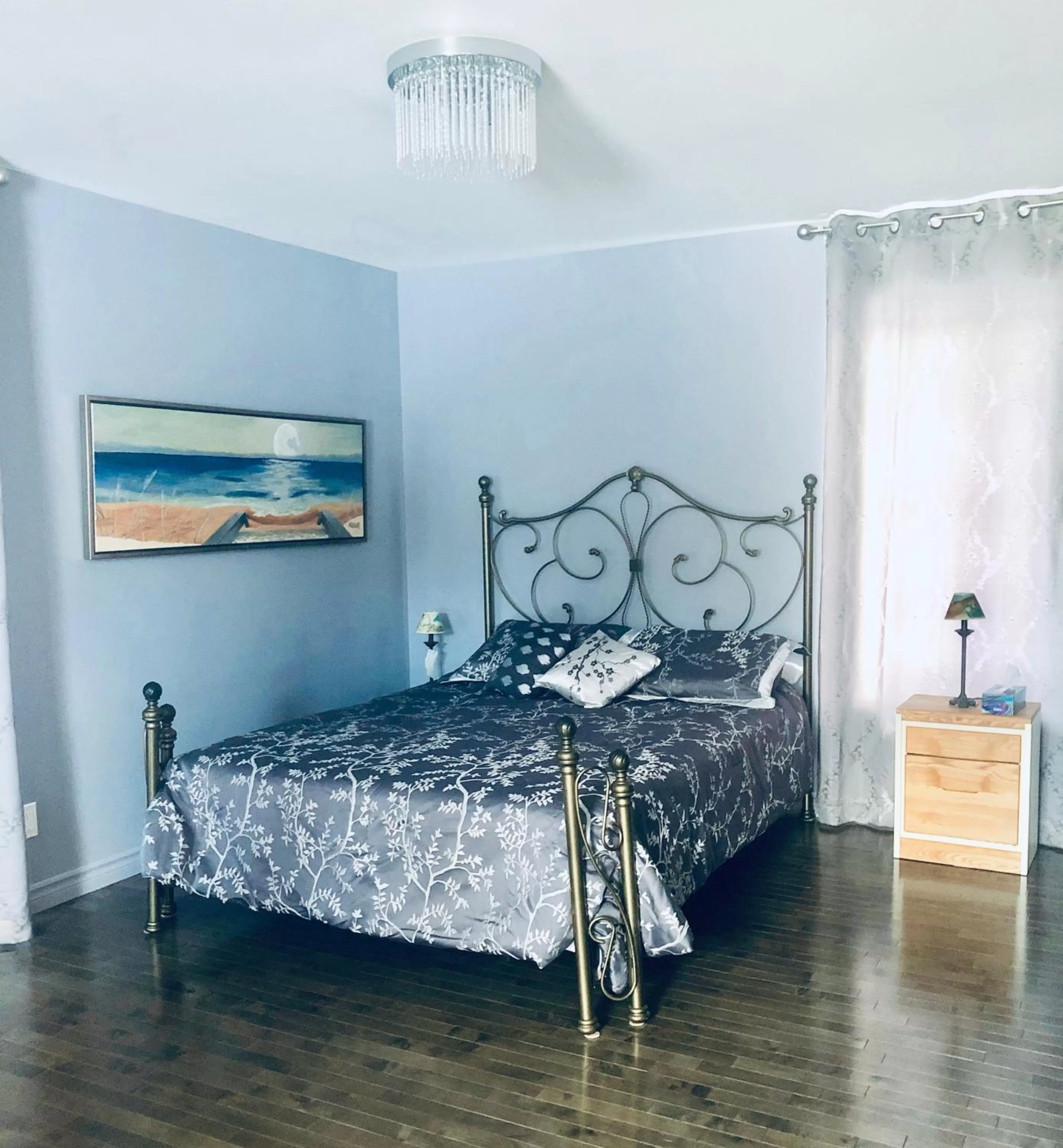 Bed in Gîte de la Montagne Enchantée