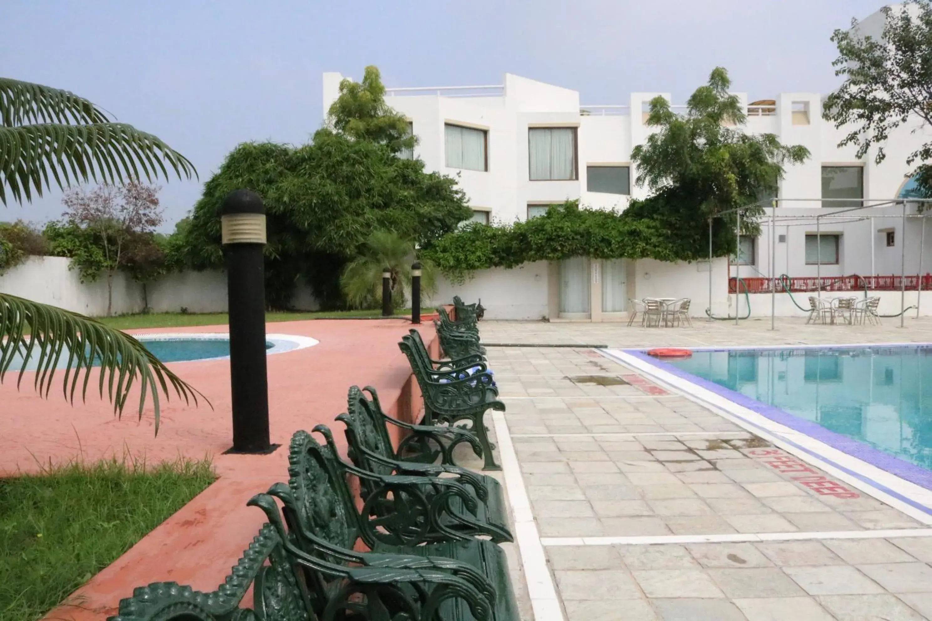 Property building, Patio/Outdoor Area in Inder Residency Resort & Spa Udaipur