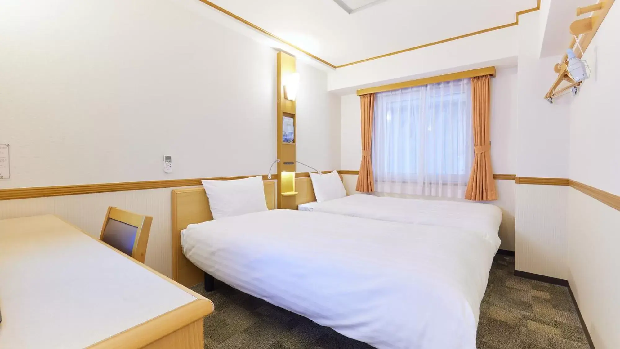 Bedroom, Bed in Toyoko Inn Hokkaido Asahikawa eki Higashi guchi