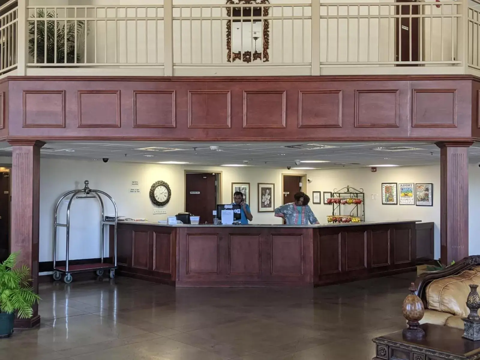 Lobby or reception in Heritage Inn and Suites