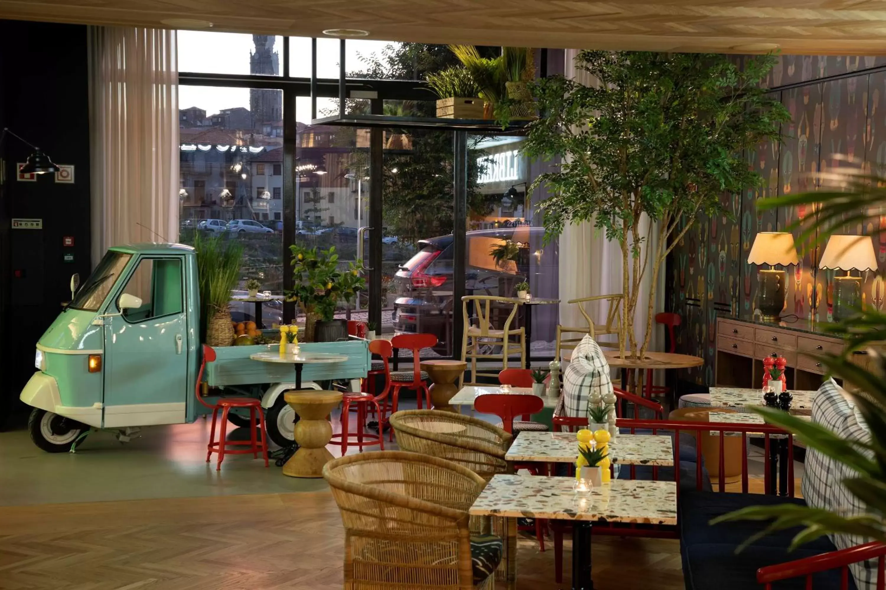 Lobby or reception in Se Catedral Hotel Porto, Tapestry Collection By Hilton Lobby or reception in Se Catedral Hotel Porto, Tapestry Collection By Hilton