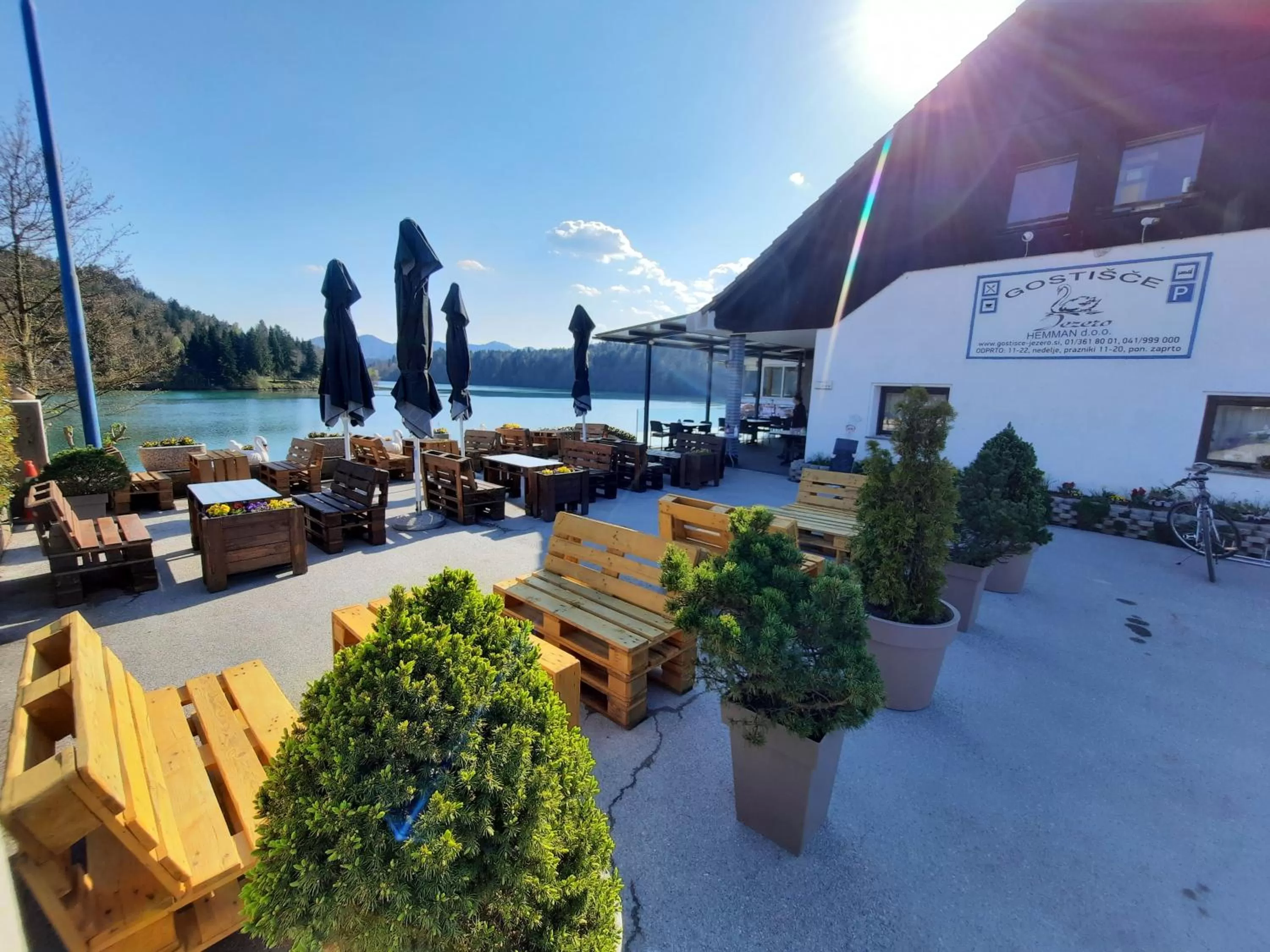 River view in Gostisce Jezero