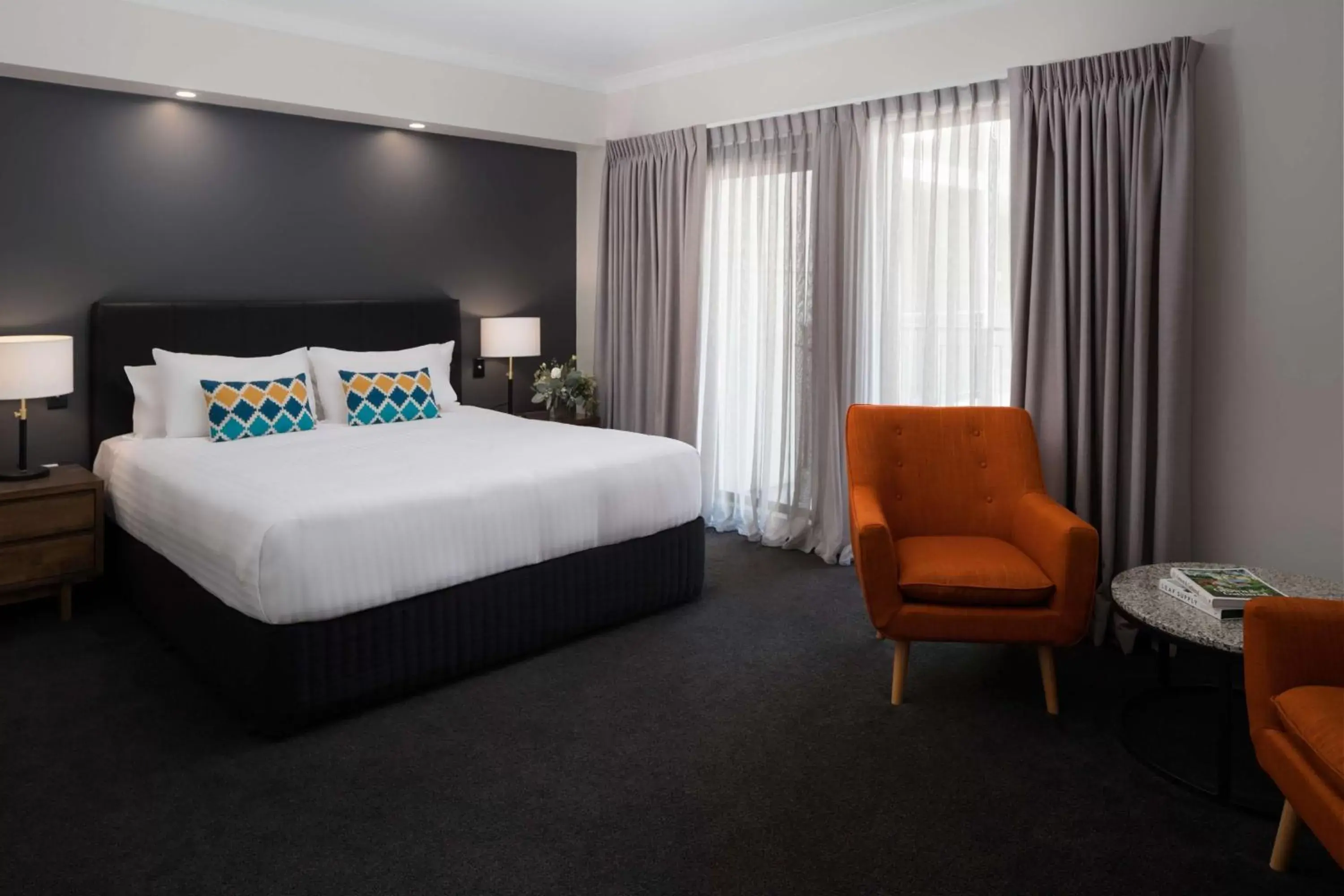 View (from property/room), Bed in Esplanade Hotel Fremantle - by Rydges