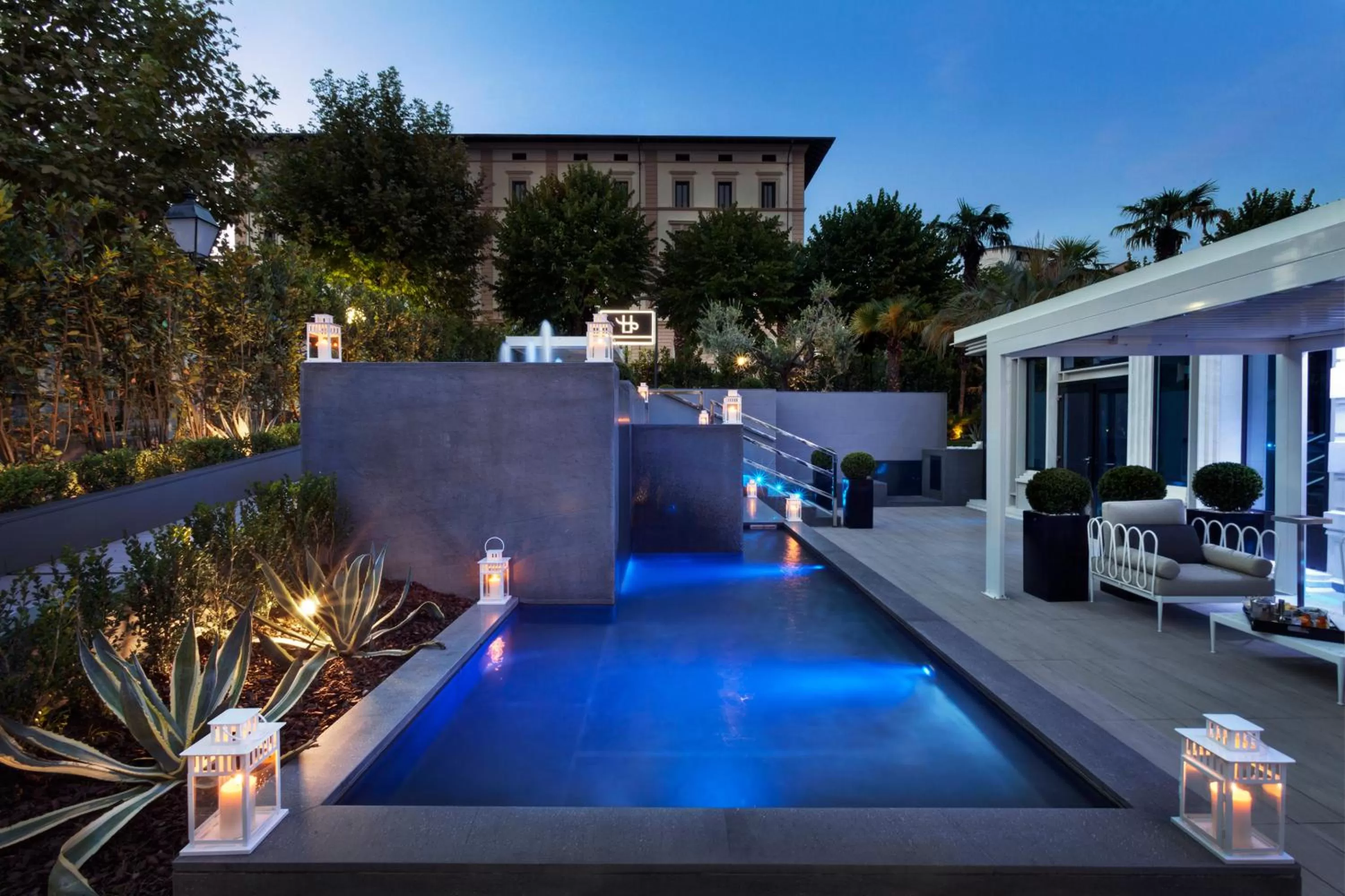 Garden in LHP Hotel Montecatini Palace & SPA