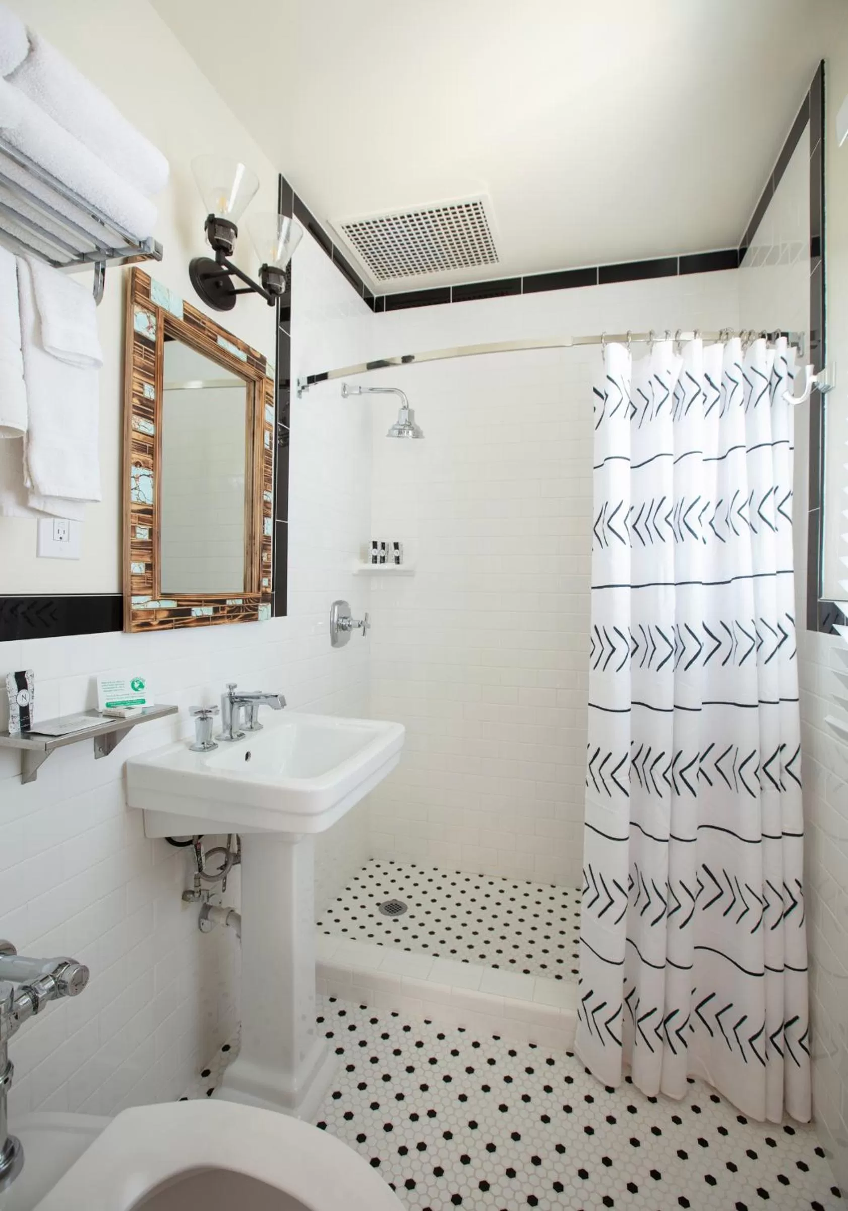 Bathroom in Hotel El Rancho