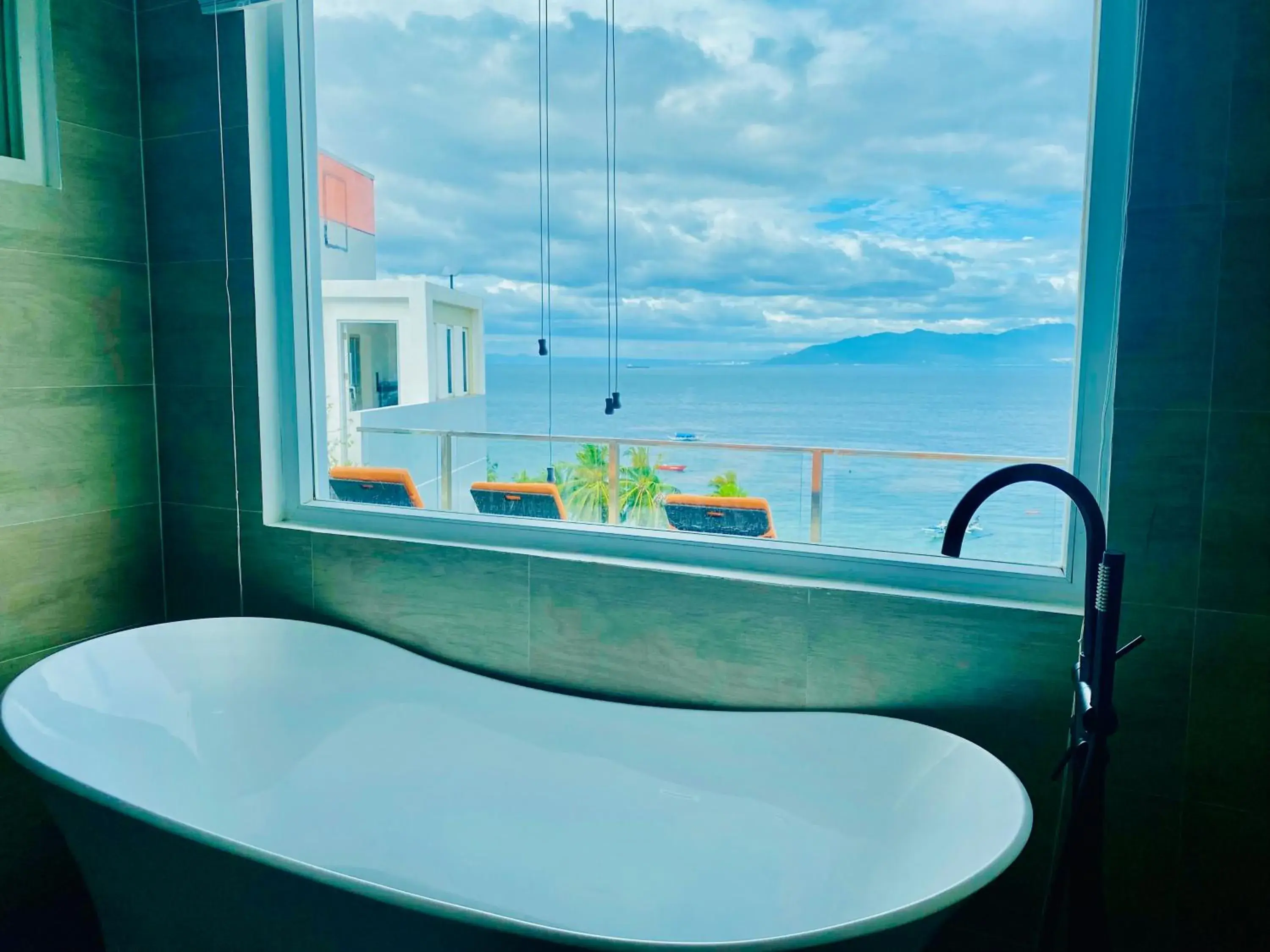 Bathroom in Lalaguna Villas Luxury Dive Resort and Spa