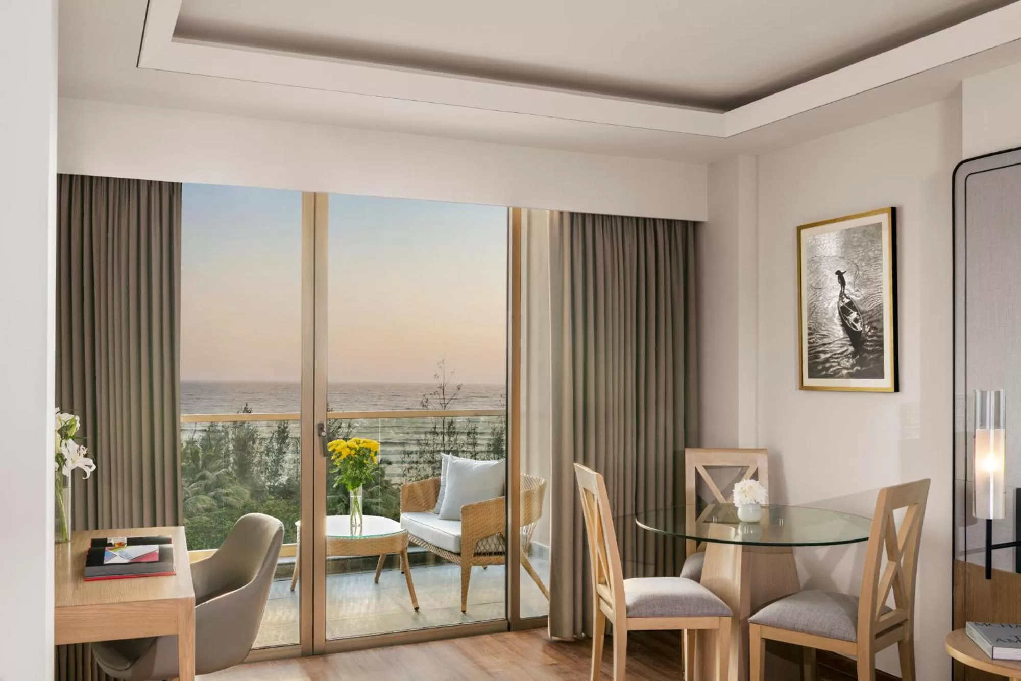 Balcony/Terrace in Vivanta Goa, Miramar