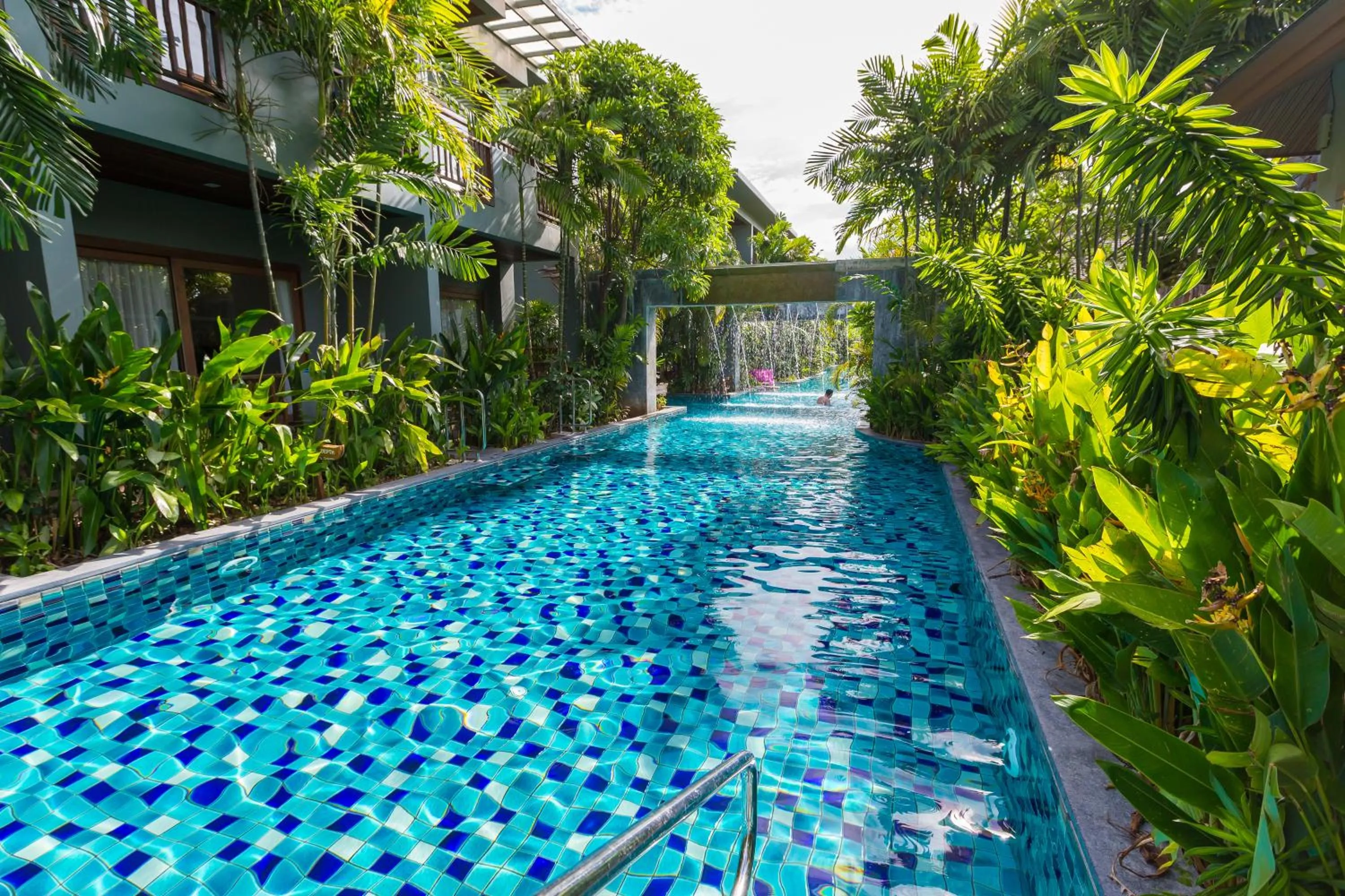 Pool view in Metadee Concept Hotel